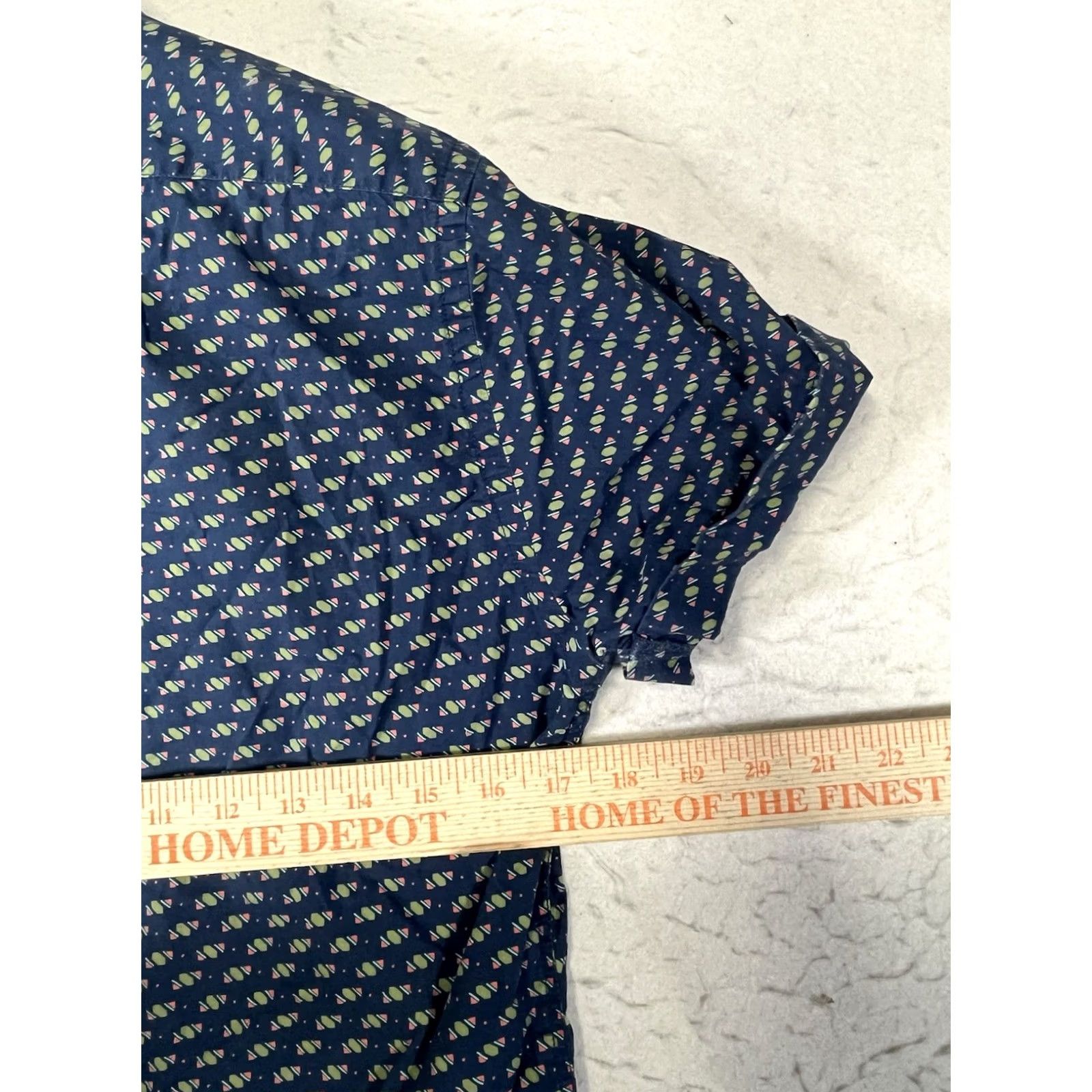 Scotch & Soda Scotch & Soda Shirt Blue Short Sleeve Button-Up Collared Knit Regular Men S Small Size US S / EU 44-46 / 1 - 3 Thumbnail