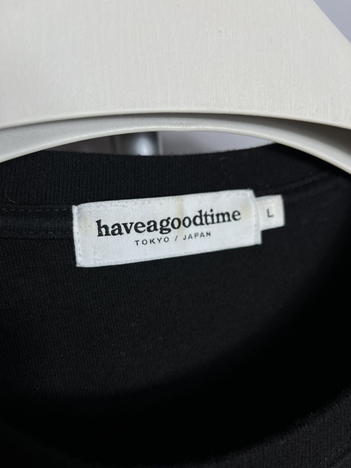 Have A Good Time Have a good time t-shirt mens black cotton long sleeve Size US L / EU 52-54 / 3 - 4 Thumbnail