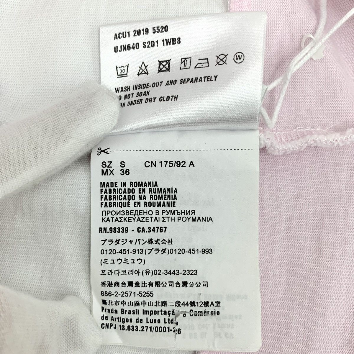 Prada Prada Lapel Single Breasted Short Sleeve Polo Shirt K26WX Size US S / EU 44-46 / 1 - 7 Thumbnail