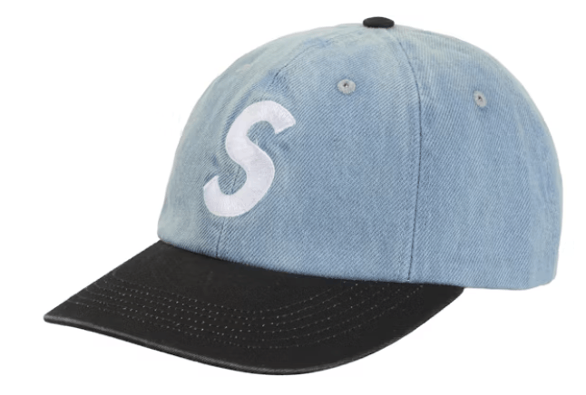 Supreme Supreme Pigment Coated 2-Tone S Logo 6-Panel Denim Blue Size ONE SIZE - 1 Thumbnail