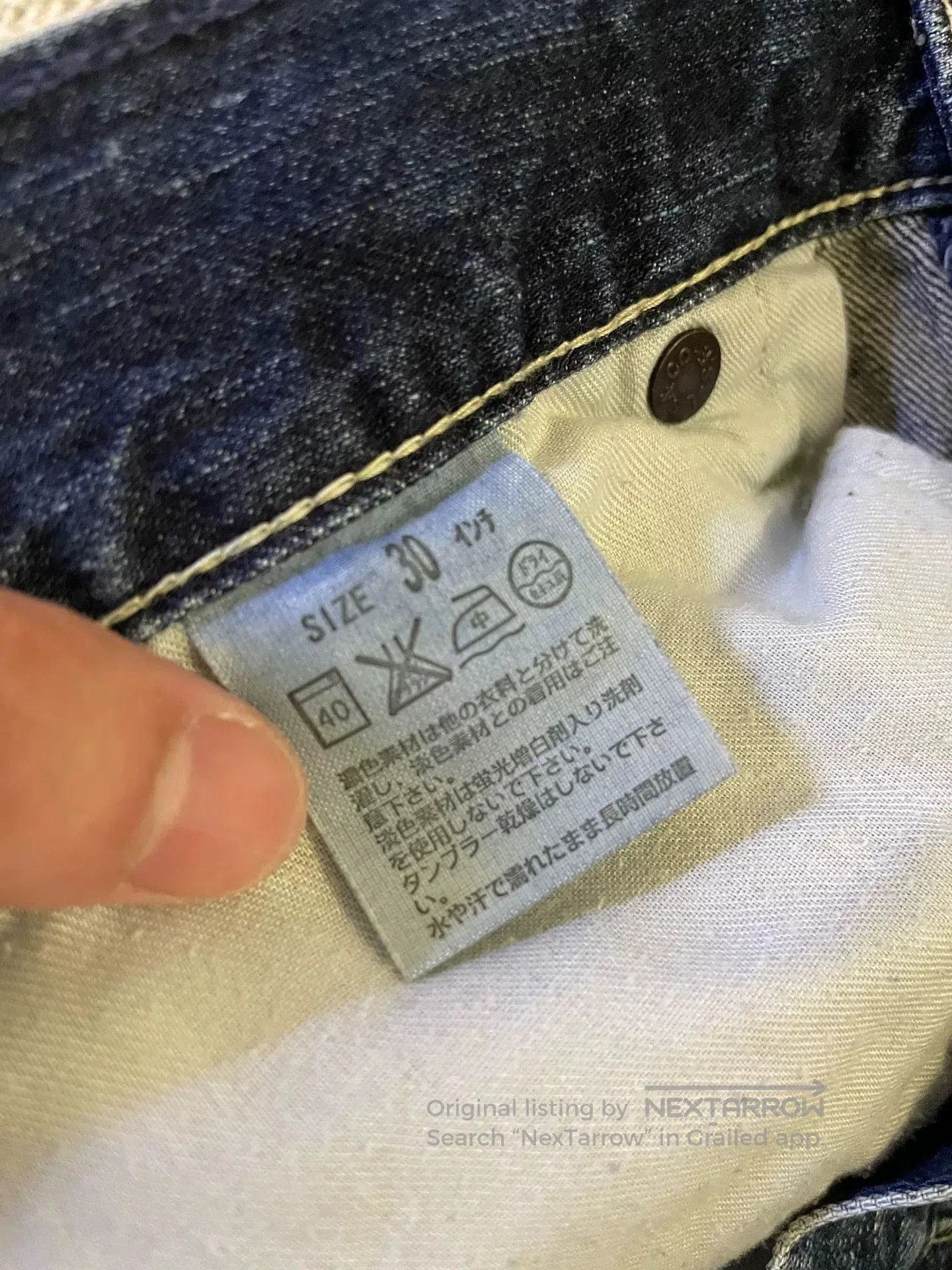 Levi's Levi's 203 Nevada Wash Cargo Jeans. Size US 30 / EU 46 - 9 Thumbnail