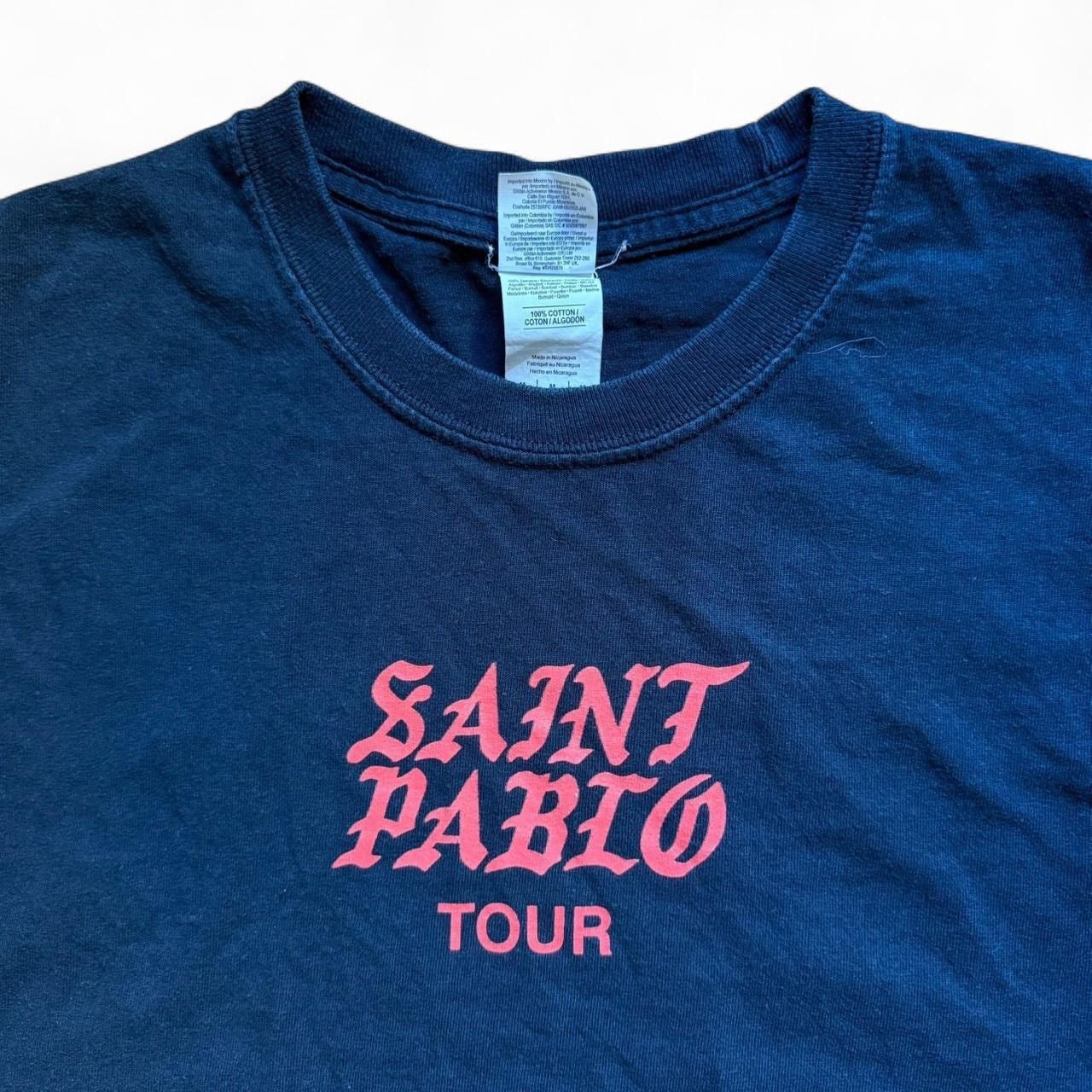 Kanye West × Yeezy Kanye Black Saint Pablo Tour 2016 Long Sleeve Sz M💥 Size US M / EU 48-50 / 2 - 4 Thumbnail