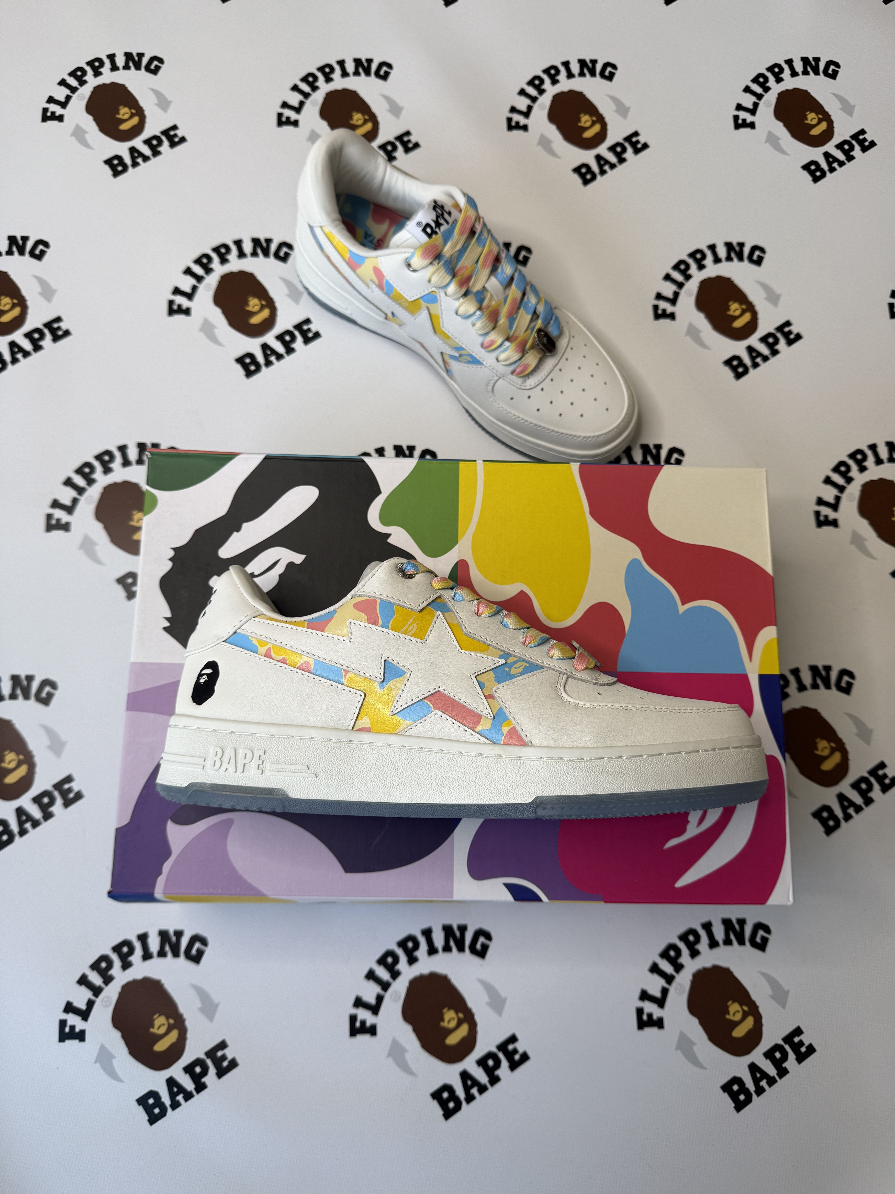 Bape BAPE STA ICON BAPE STORE SANYA Size US 8.5 / EU 41-42 - 1 Thumbnail
