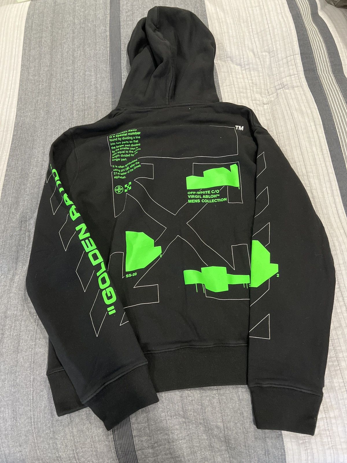 Off-White Off white Arch Stripes Incompiuto Hoodie Size US XL / EU 56 / 4 - 2 Thumbnail