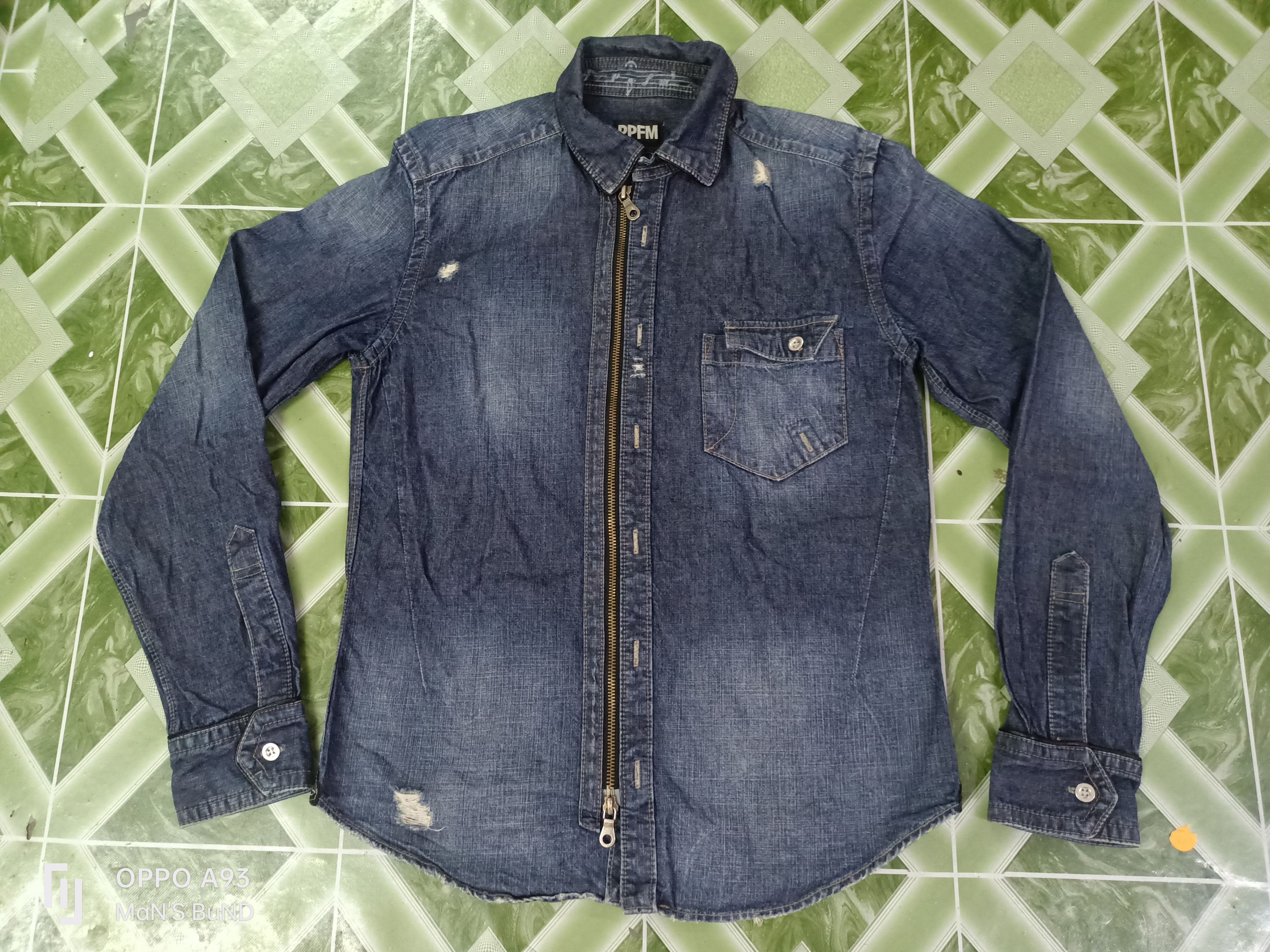 PPFM × Vintage 🔥🔥🔥 PPFM Denim Jacket Nice Design 🔥🔥🔥 Size US M / EU 48-50 / 2 - 1 Thumbnail