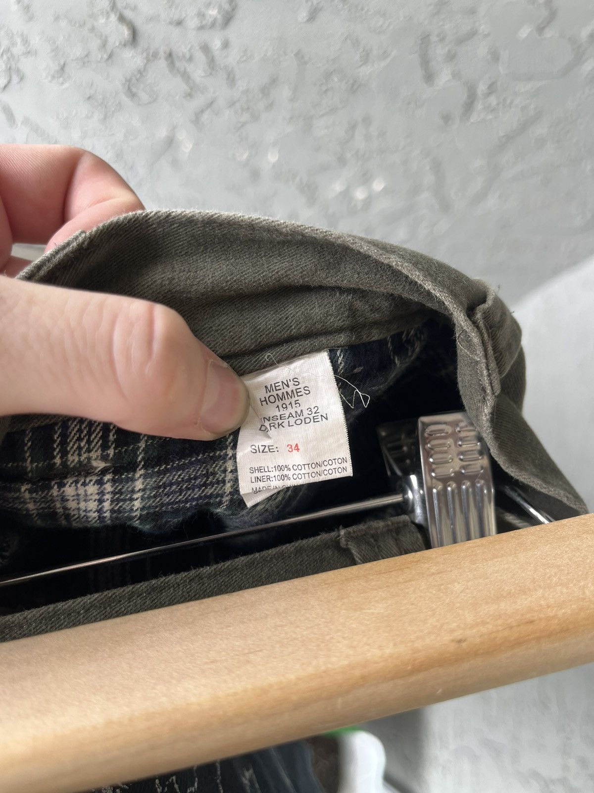 Woolrich Woolen Mills Vintage Woolrich Flannel-Lined Cargo Pants Size 34 Size US 34 / EU 50 - 6 Thumbnail