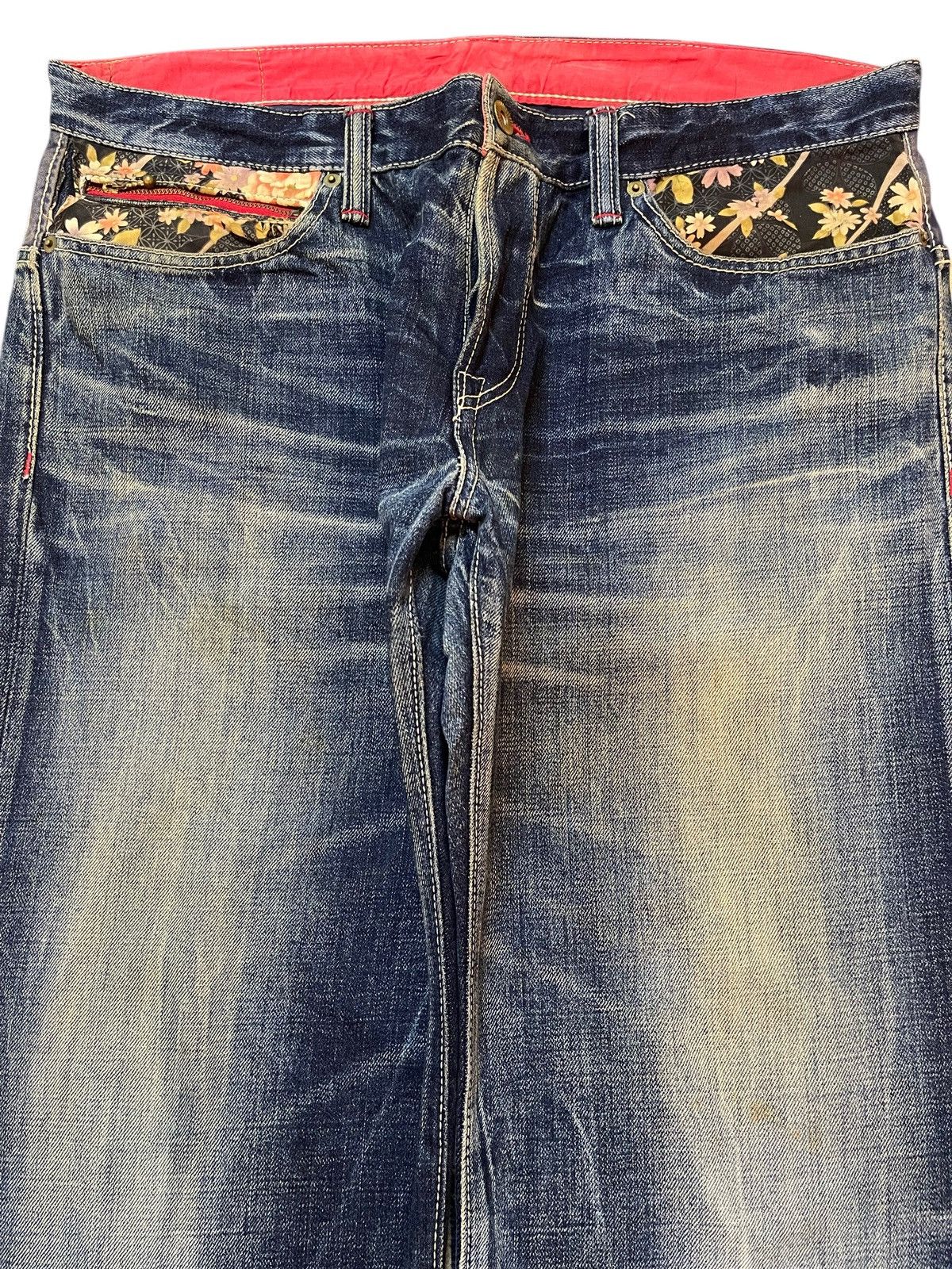 Eternal Vintage Japan Eternal Mud Thunder Wash Style Baggy Jeans Size US 36 / EU 52 - 3 Thumbnail