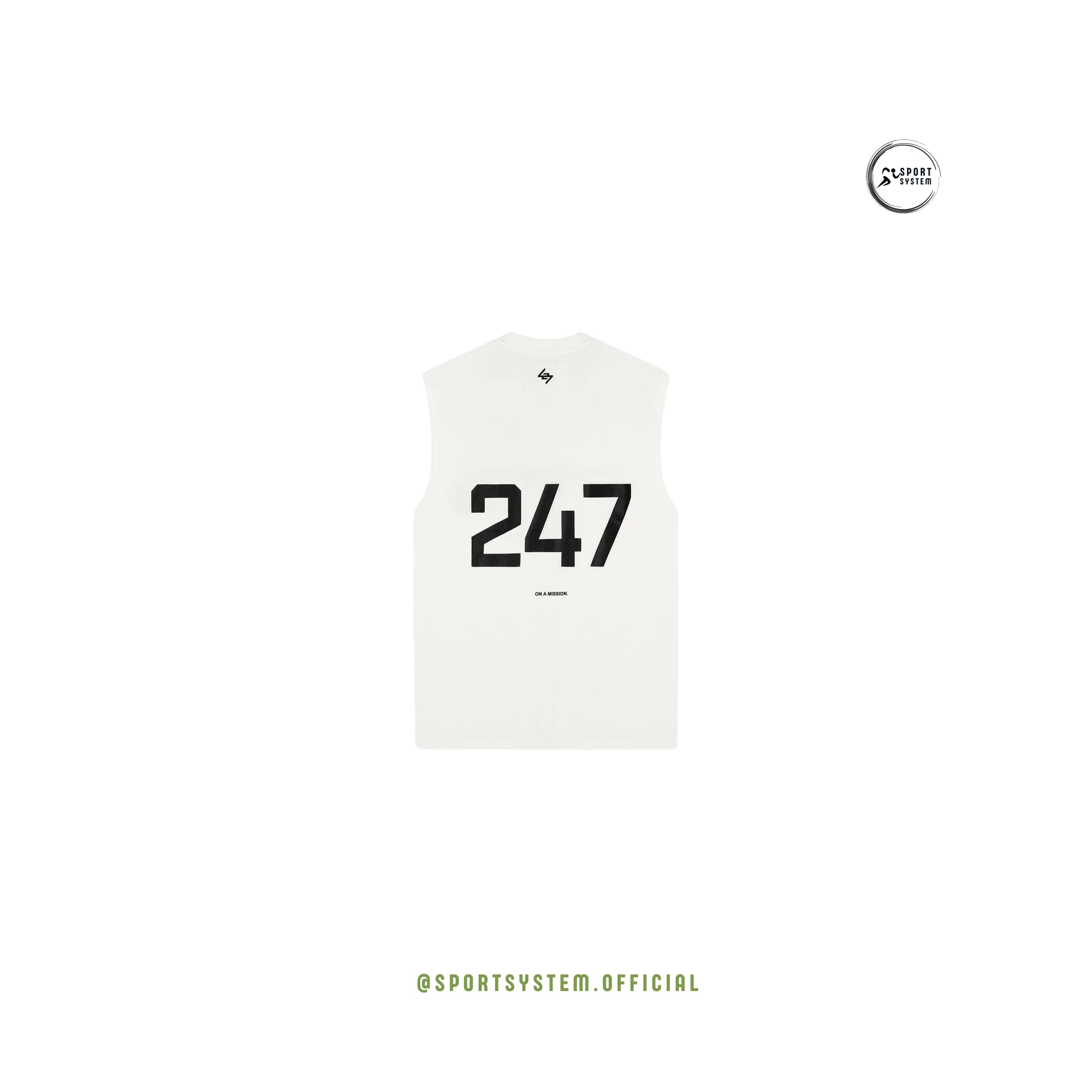 Represent Clo. Represent, 247 Oversized Tank in Flat White Size US L / EU 52-54 / 3 - 5 Thumbnail