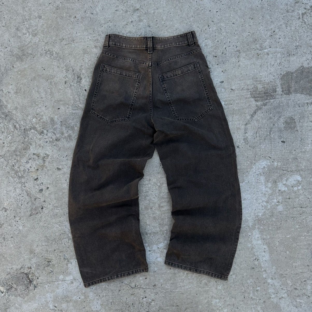 Bershka Vintage Japanese Style Baggy Bershka Jeans Size 32-33 Rap Size US 33 - 4 Thumbnail