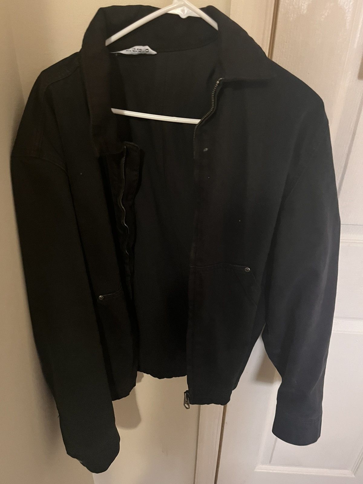 Zara Black zara workwear jacket Size US M / EU 48-50 / 2 - 1 Thumbnail