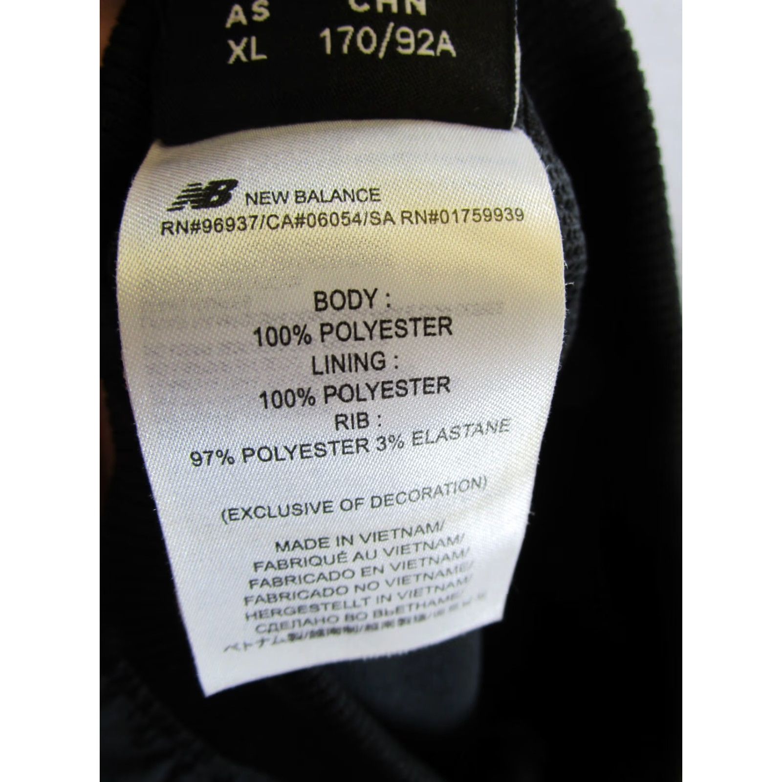 New Balance VINTAGE New Balance Jacket Womens L Black Bomber Outdoor Stains Size L / US 10 / IT 46 - 7 Thumbnail