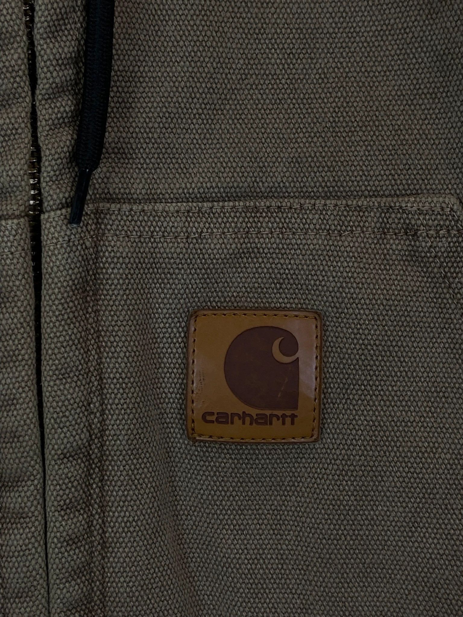 Vintage Vintage Carhartt Green Jacket Size L Size US L / EU 52-54 / 3 - 3 Thumbnail
