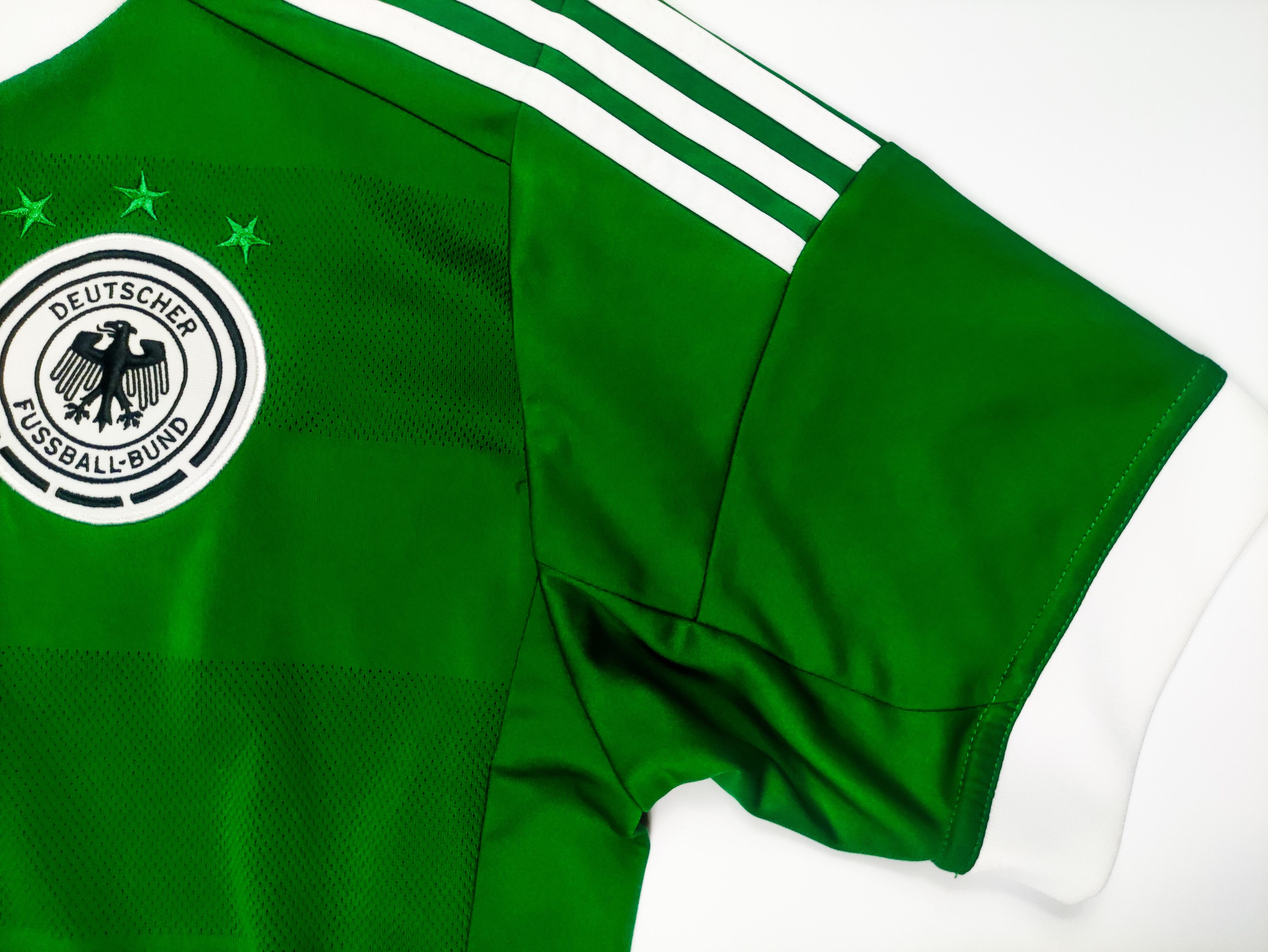 Adidas Germany Euro 2012 2013 Adidas Away Shirt Kit Jersey Green Size US S / EU 44-46 / 1 - 5 Thumbnail