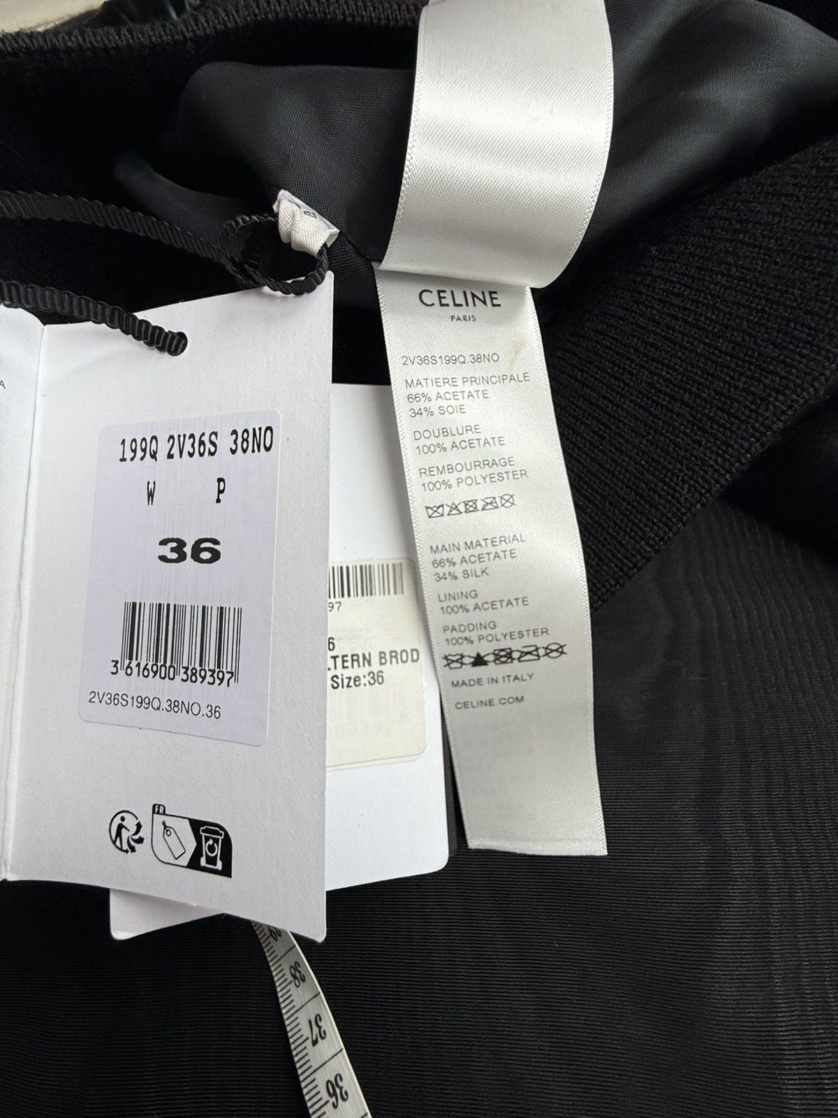 Celine × Hedi Slimane $6.5k FW23 Celine The Wiltern embroidered teddy jacket Hedi Size US S / EU 44-46 / 1 - 22 Thumbnail