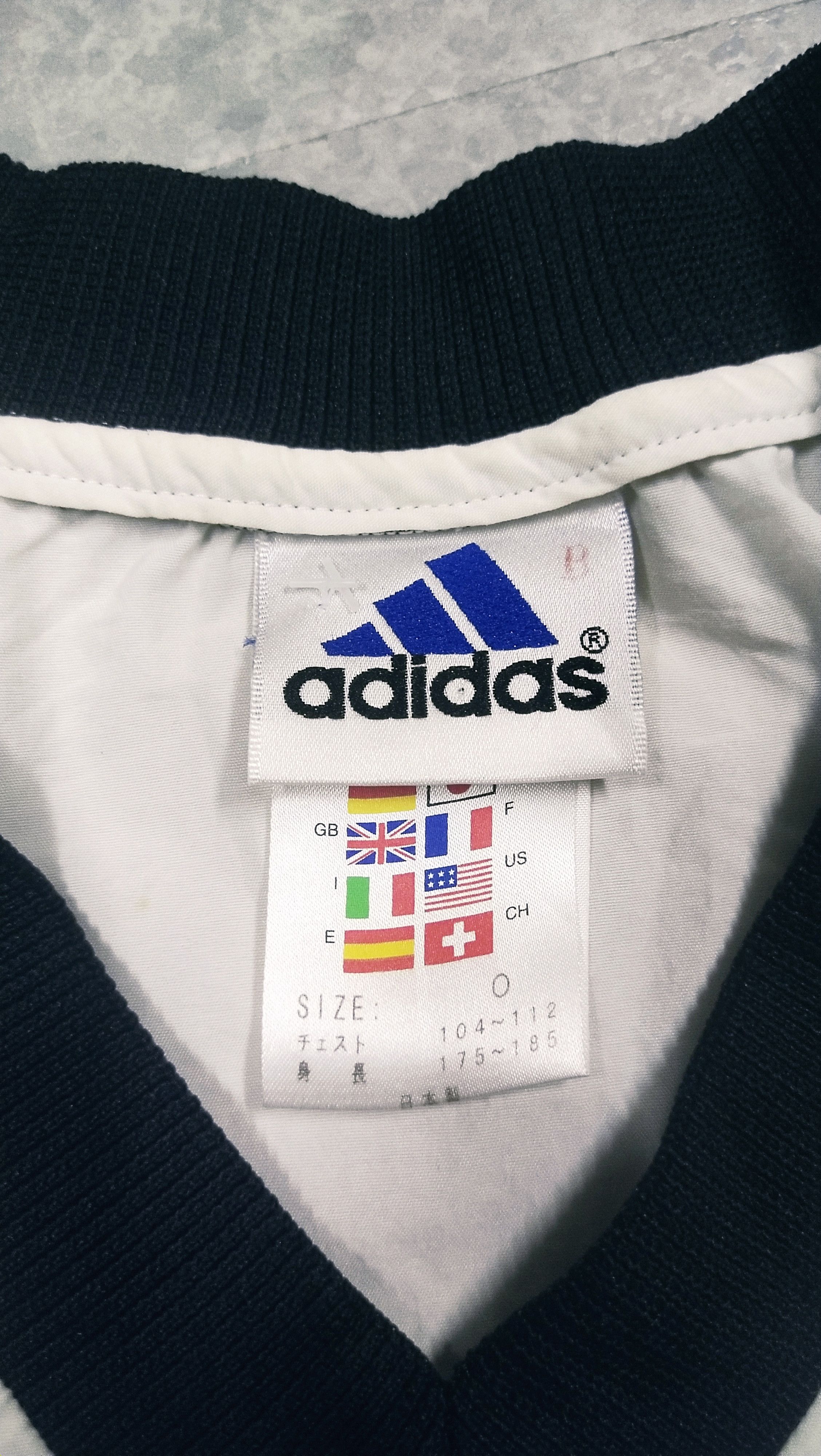 Adidas × Vintage 🔥 Rare Vintage Adidas Short Sleeve Windbreaker Size US L / EU 52-54 / 3 - 4 Thumbnail