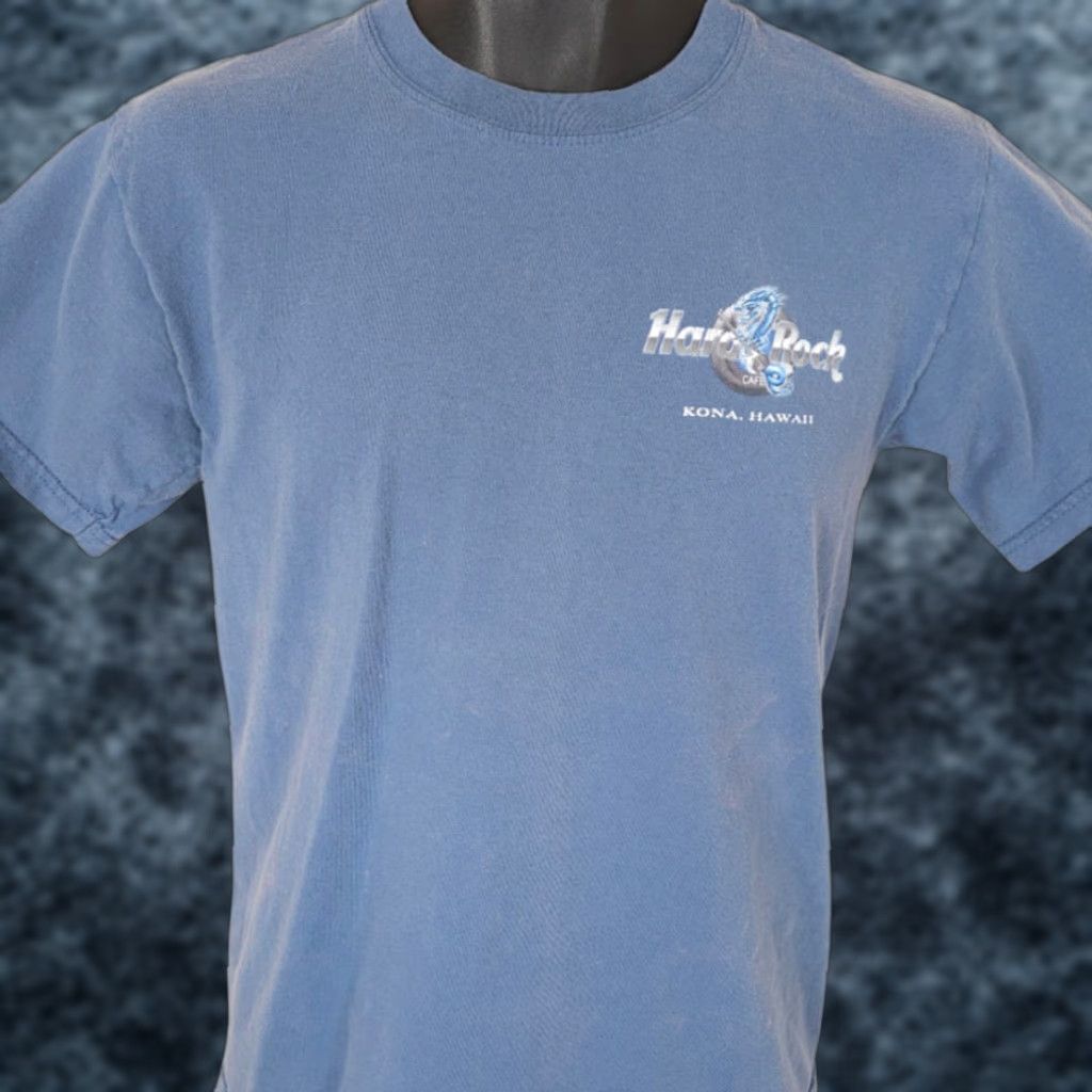 Hard Rock Cafe VINTAGE? Hard Rock Cafe T Shirt Mens Size Small Blue Kona Hawaii Travel Destination Size US S / EU 44-46 / 1 - 1 Thumbnail