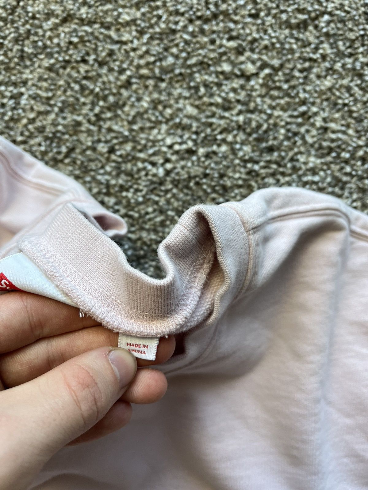 Lacoste × Supreme SS18 Supreme Lacoste Pink Crewneck Size XL RARE Size US XL / EU 56 / 4 - 4 Thumbnail