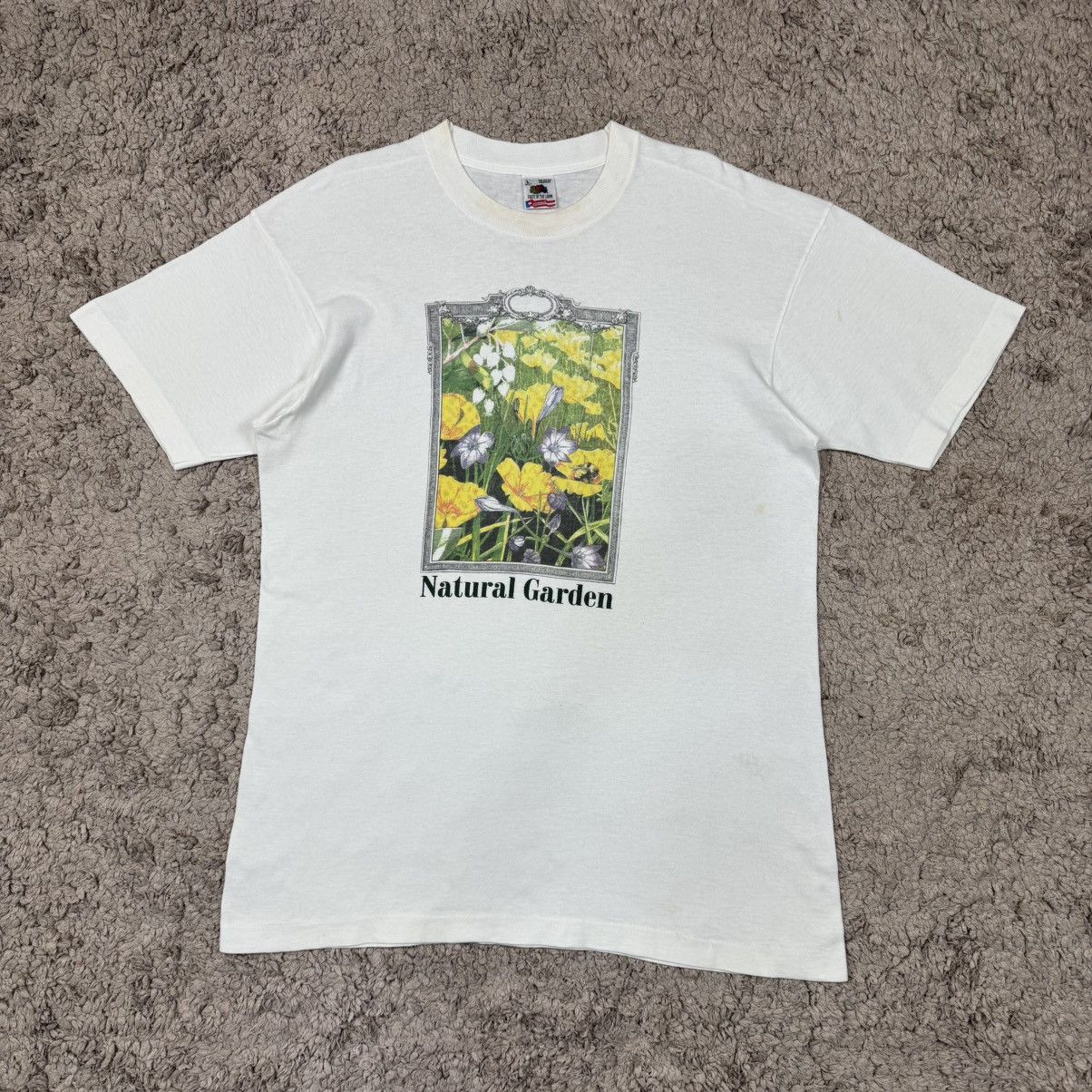 Vintage Vintage Art Natural Garden Flora T-shirt Size US L / EU 52-54 / 3 - 1 Thumbnail