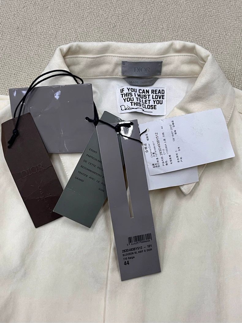 Dior DIOR Logo Long Sleeve Shirt-2506 Size US L / EU 52-54 / 3 - 6 Thumbnail