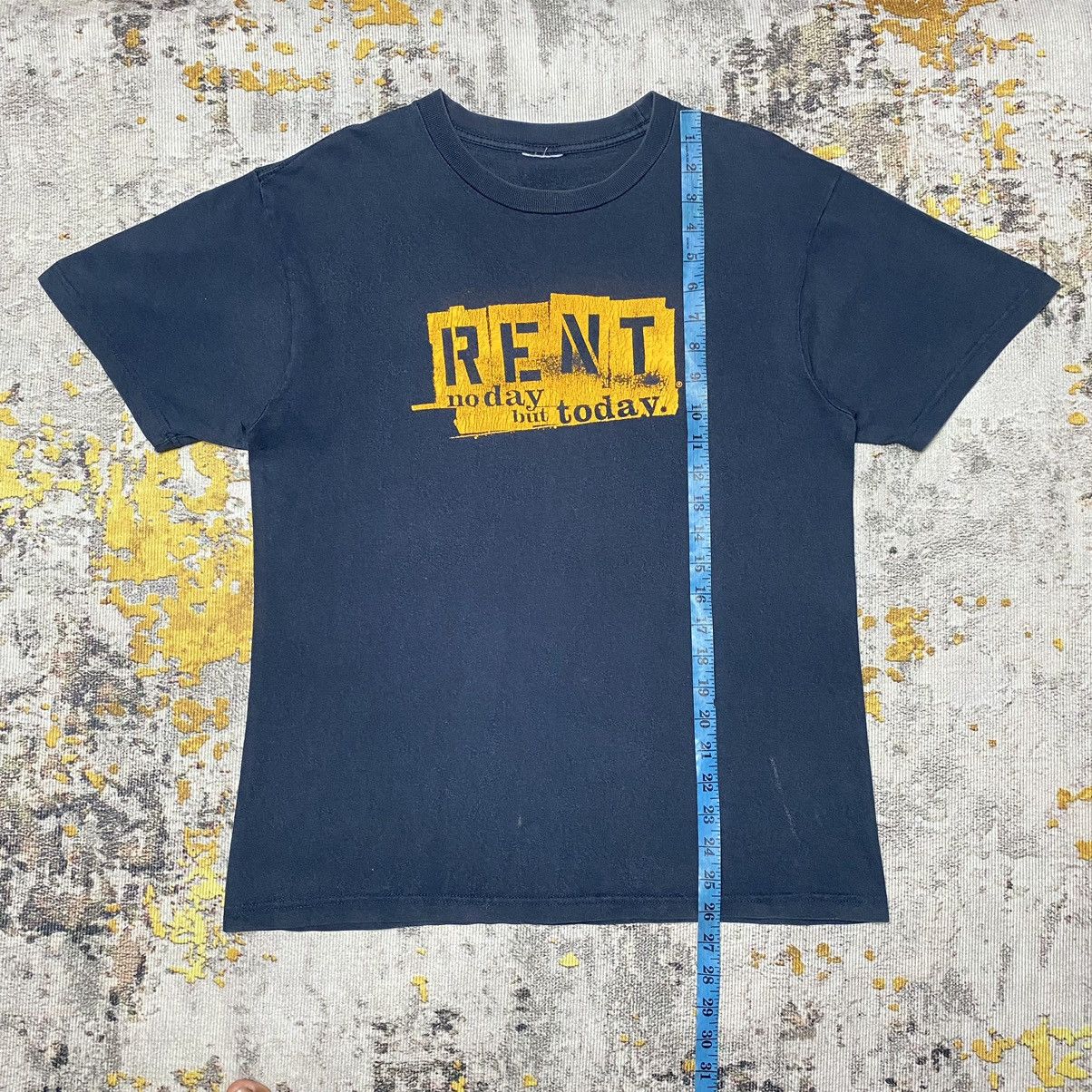 Vintage 💥Distressed💥Vintage Rent No Day But Today Musical Drama Tee Size US M / EU 48-50 / 2 - 13 Thumbnail
