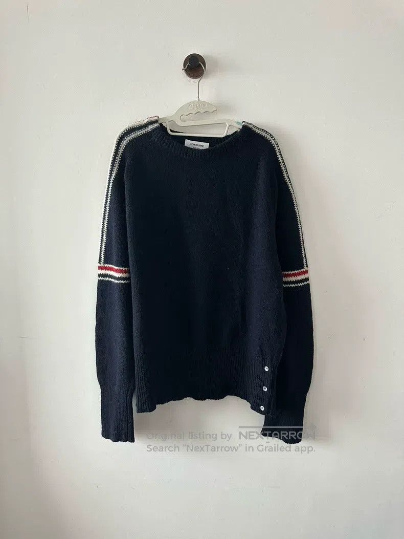 Thom Browne Thom Browne Striped Sweater Size US XL / EU 56 / 4 - 1 Thumbnail