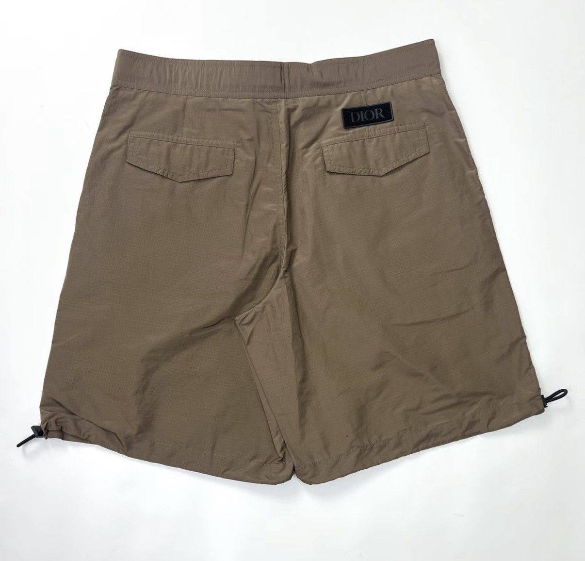 Dior Dior Brown Nylon Functional Buckle Shorts K12 Size 34" / US 12 / IT 48 - 2 Thumbnail
