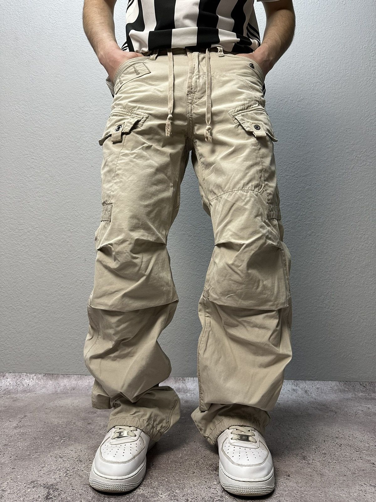Vintage G-Star Raw Denim Jeans Embroidered Big Logo Y2K