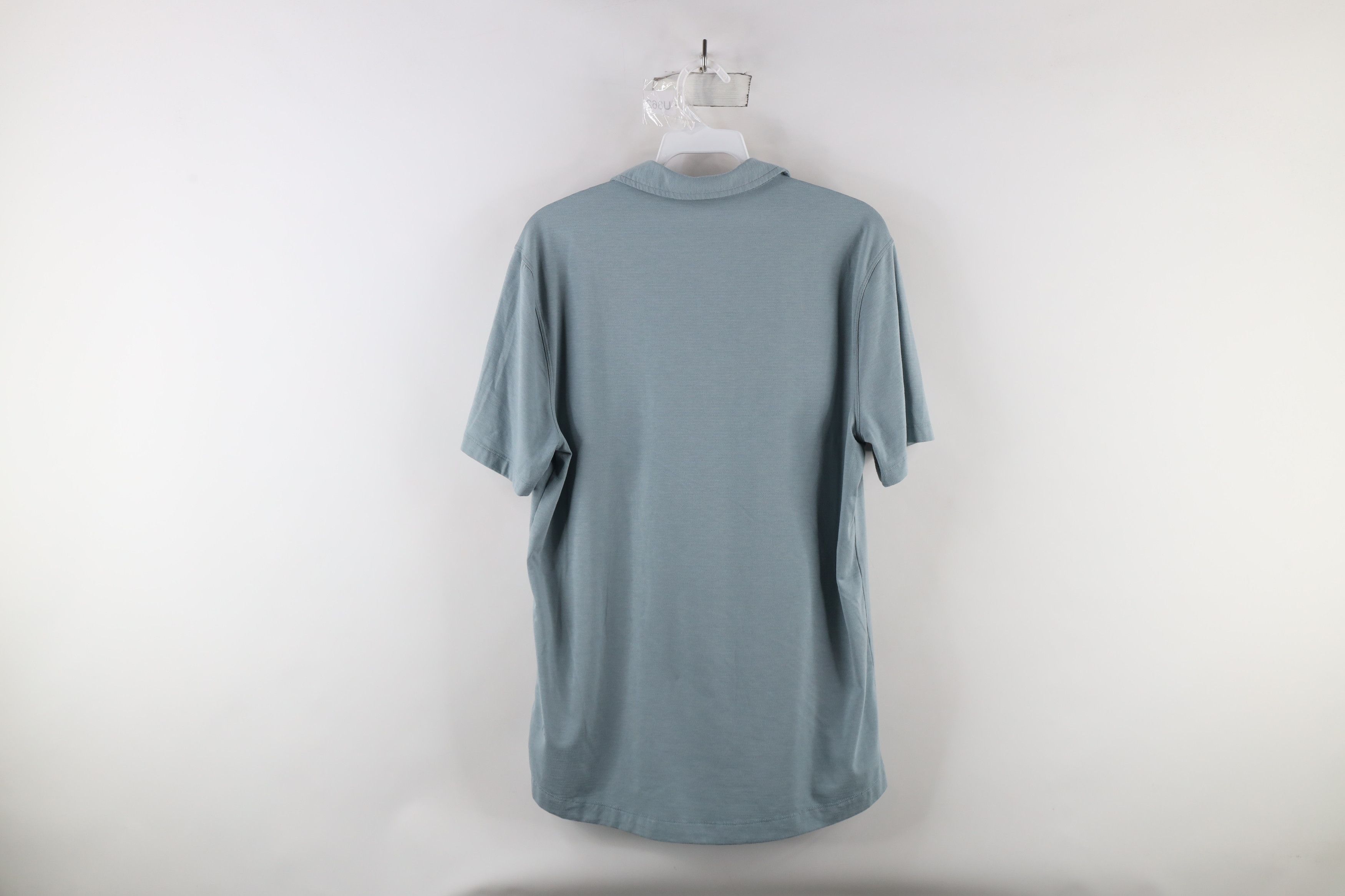 Lululemon × Vintage Lululemon Tech Short Sleeve Collared Golf Polo Shirt Blue Size US S / EU 44-46 / 1 - 11 Thumbnail
