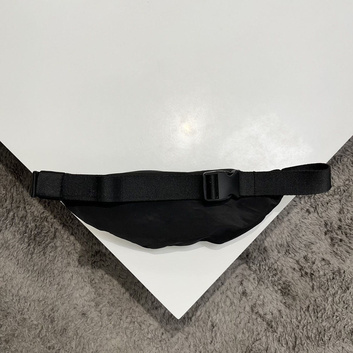 Palm Angels Palm Angels Kids Curved Logo Fanny Pack Black Size ONE SIZE - 2 Thumbnail