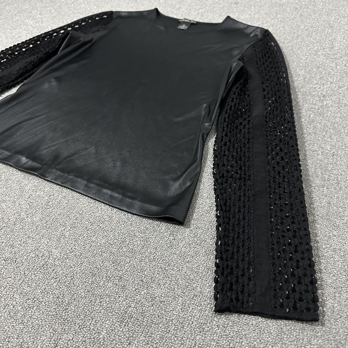 Vivienne Tam Vivienne Tam - 90s Black Mesh Arm Sleeve Size M / US 6-8 / IT 42-44 - 4 Thumbnail