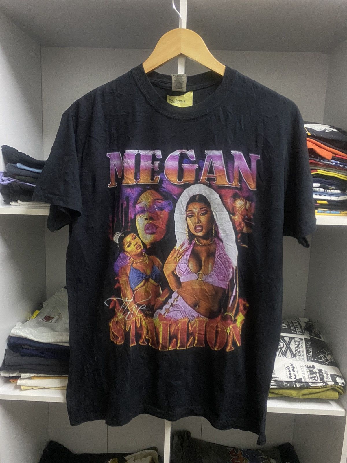 Band Tees × Rap Tees Solo singger MEGAN Tshirt Size US M / EU 48-50 / 2 - 1 Thumbnail