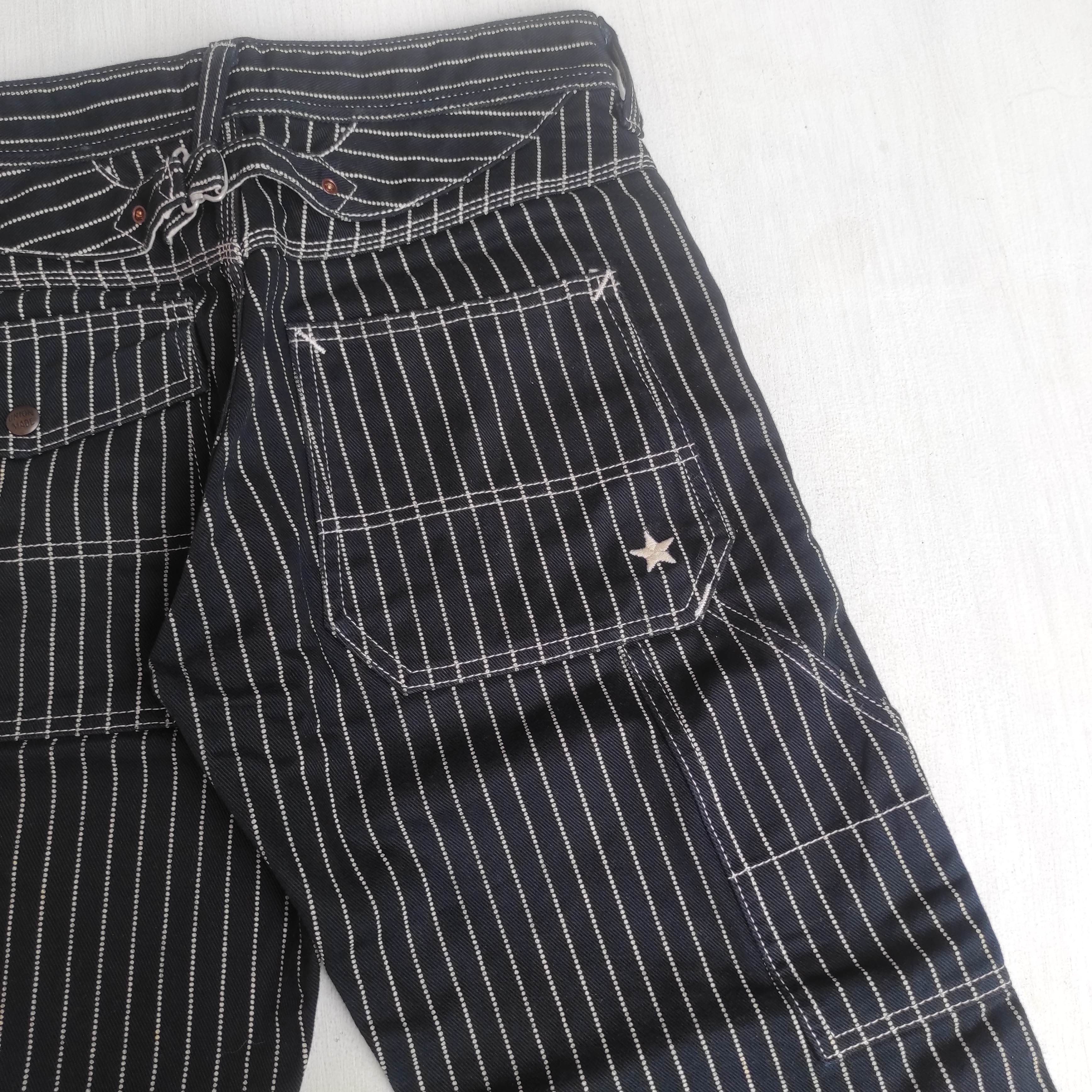 Vanson Leathers Vanson Leather Carpenter Hickory Stripe Pants Size US 30 / EU 46 - 5 Thumbnail