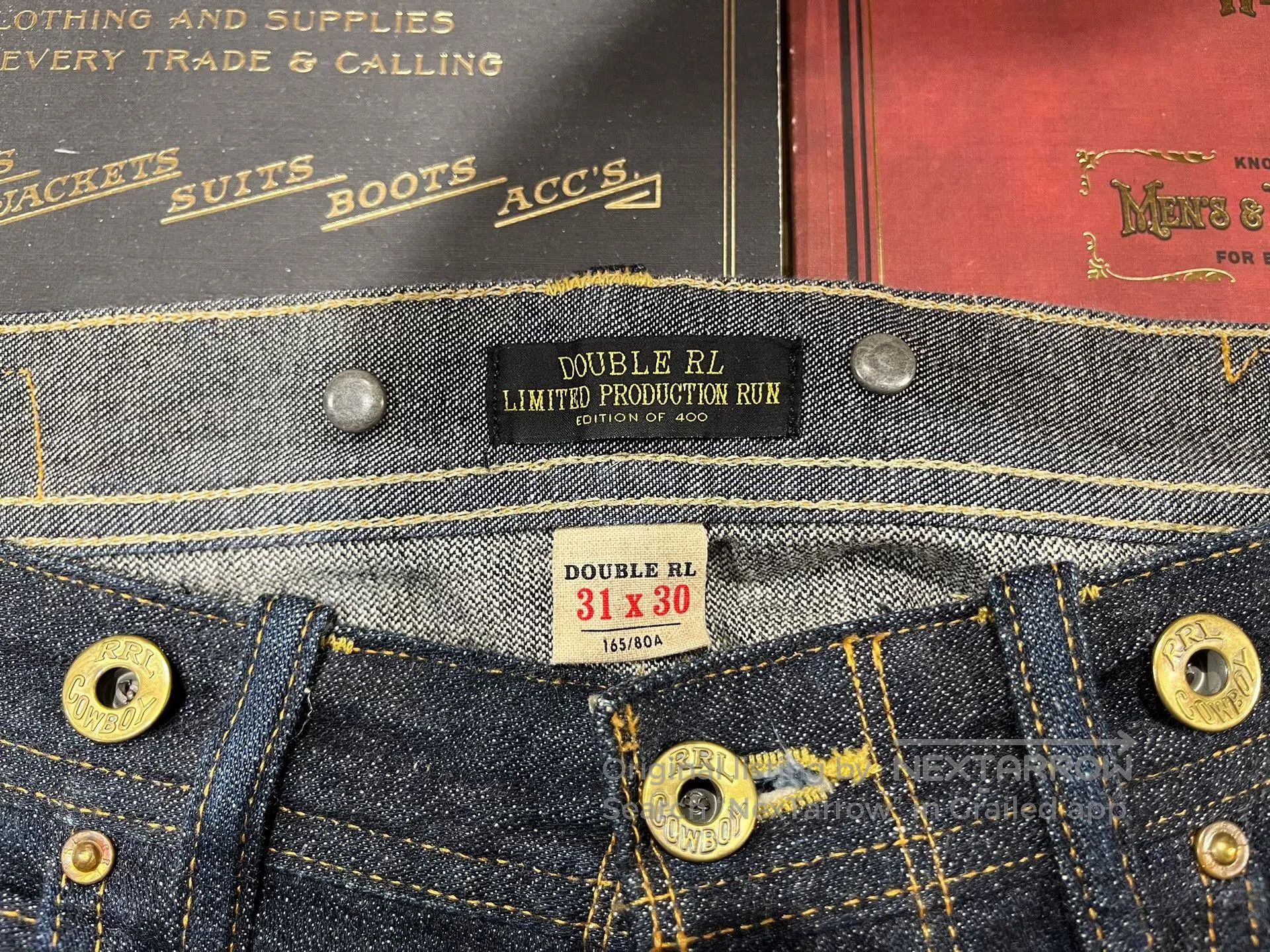 RRL Ralph Lauren RRL Limited Edition Denim Jeans. Size US 31 - 3 Thumbnail