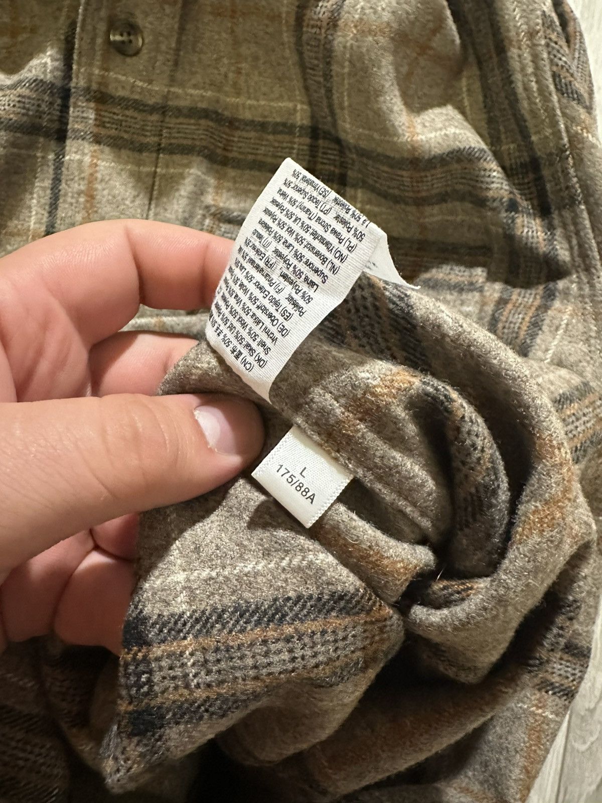 Han Kjobenhavn Wool Shirt Han Kjobenhavn army Size US L / EU 52-54 / 3 - 14 Thumbnail