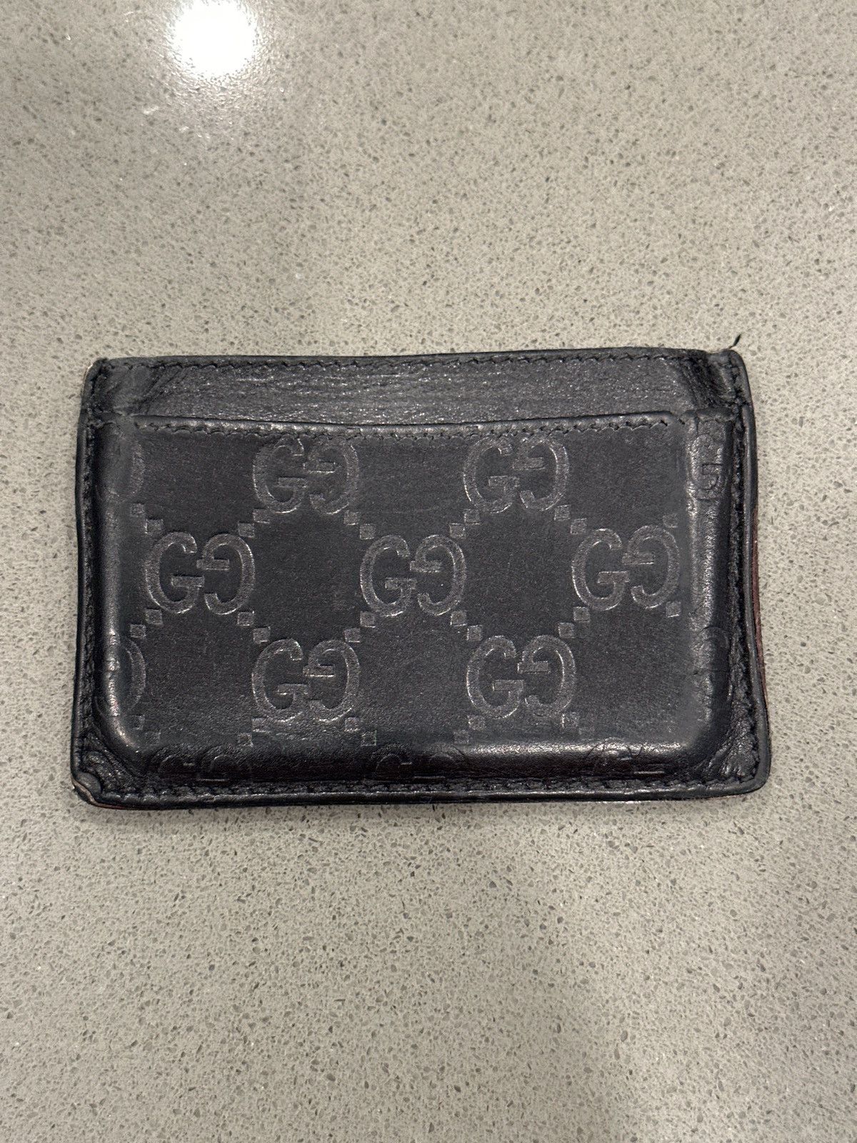Gucci Gucci Monogram Cardholder Size ONE SIZE - 1 Thumbnail