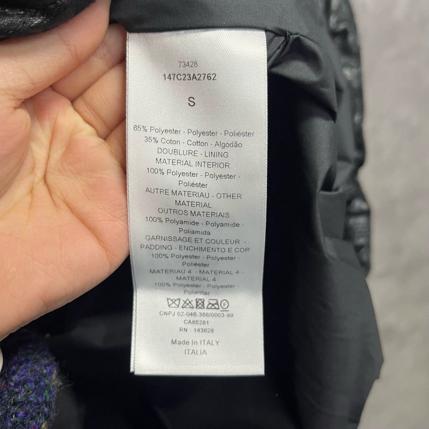 Dior dior black logo hooded puffer jacket Size US S / EU 44-46 / 1 - 4 Thumbnail