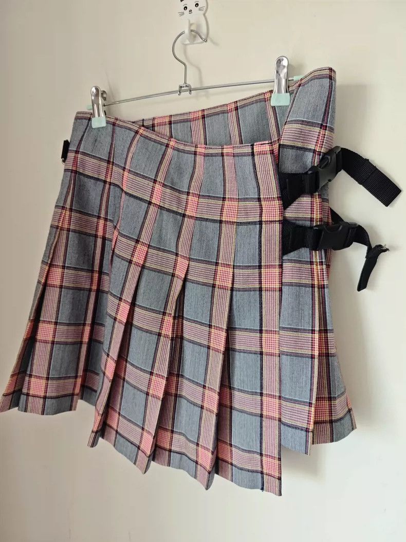 Junya Watanabe Junya Watanabe SizeM Plaid skirt Size 42" / US 20 - 2 Thumbnail