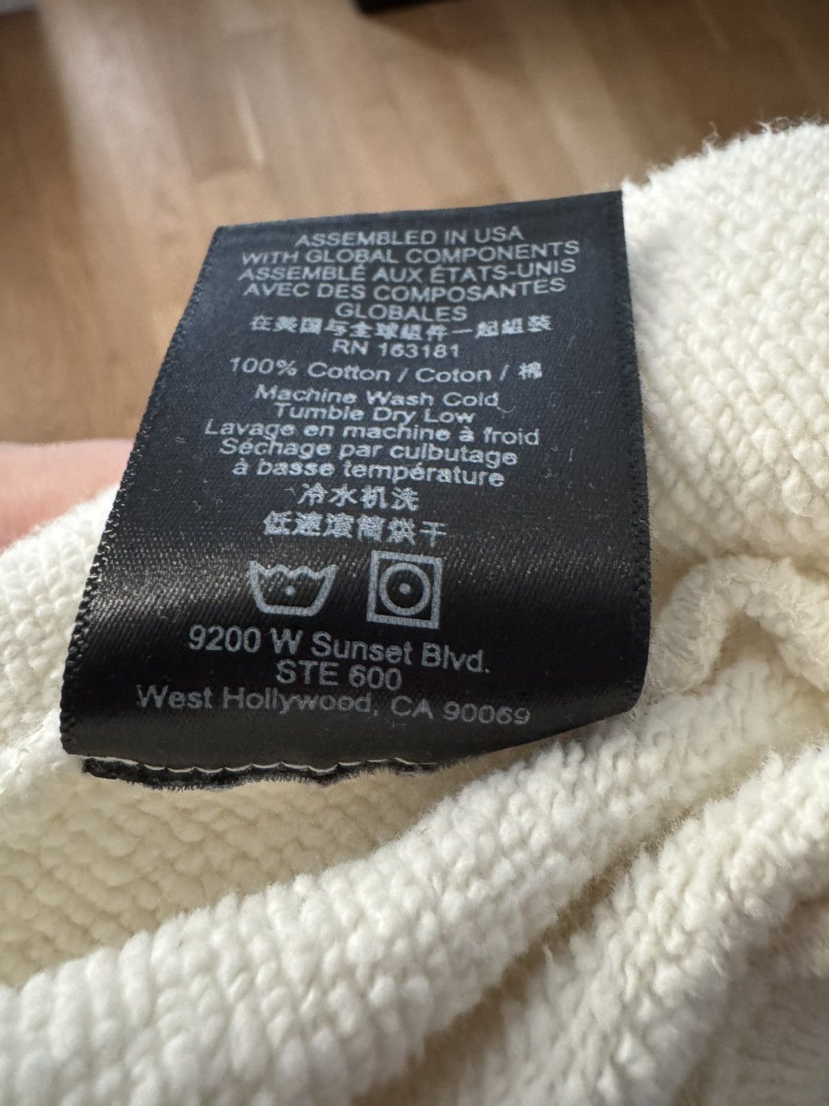 Rhude Rhude logo hoodie sz.M Size US M / EU 48-50 / 2 - 5 Thumbnail