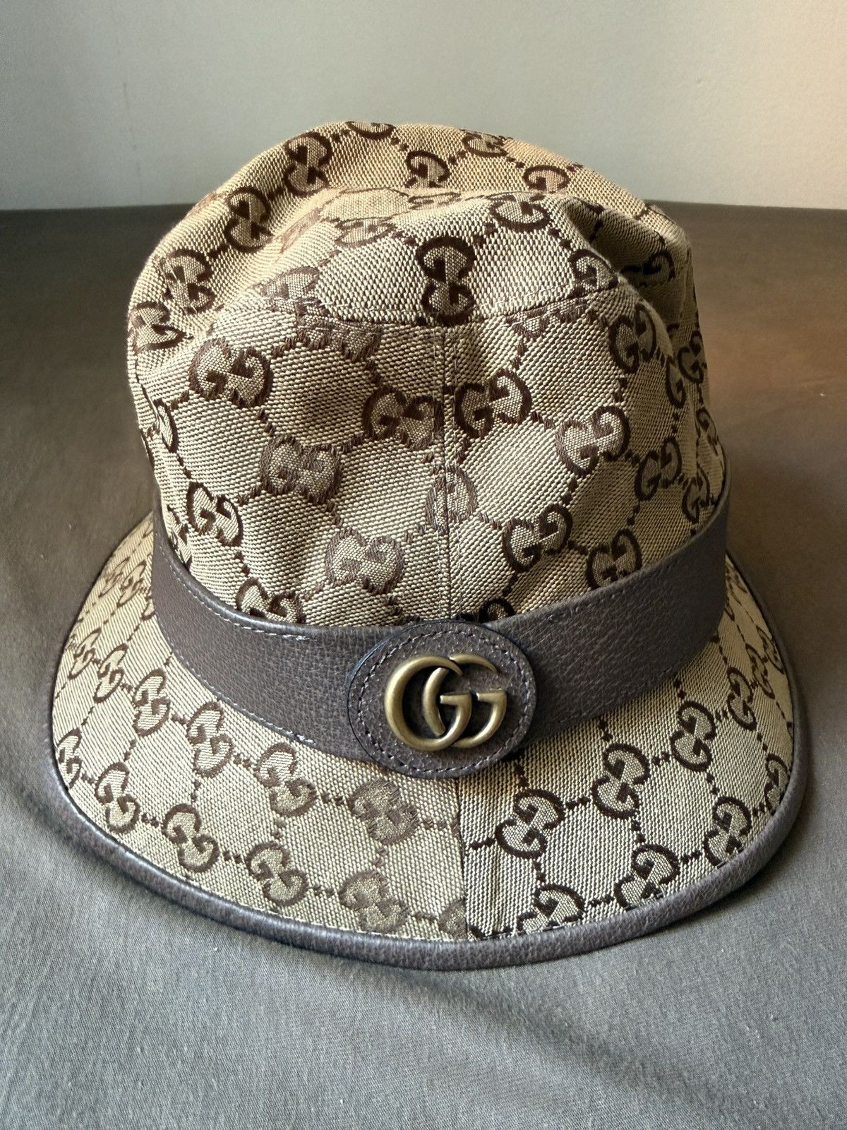 Gucci Gucci monogram canvas bucket hat Size ONE SIZE - 2 Thumbnail