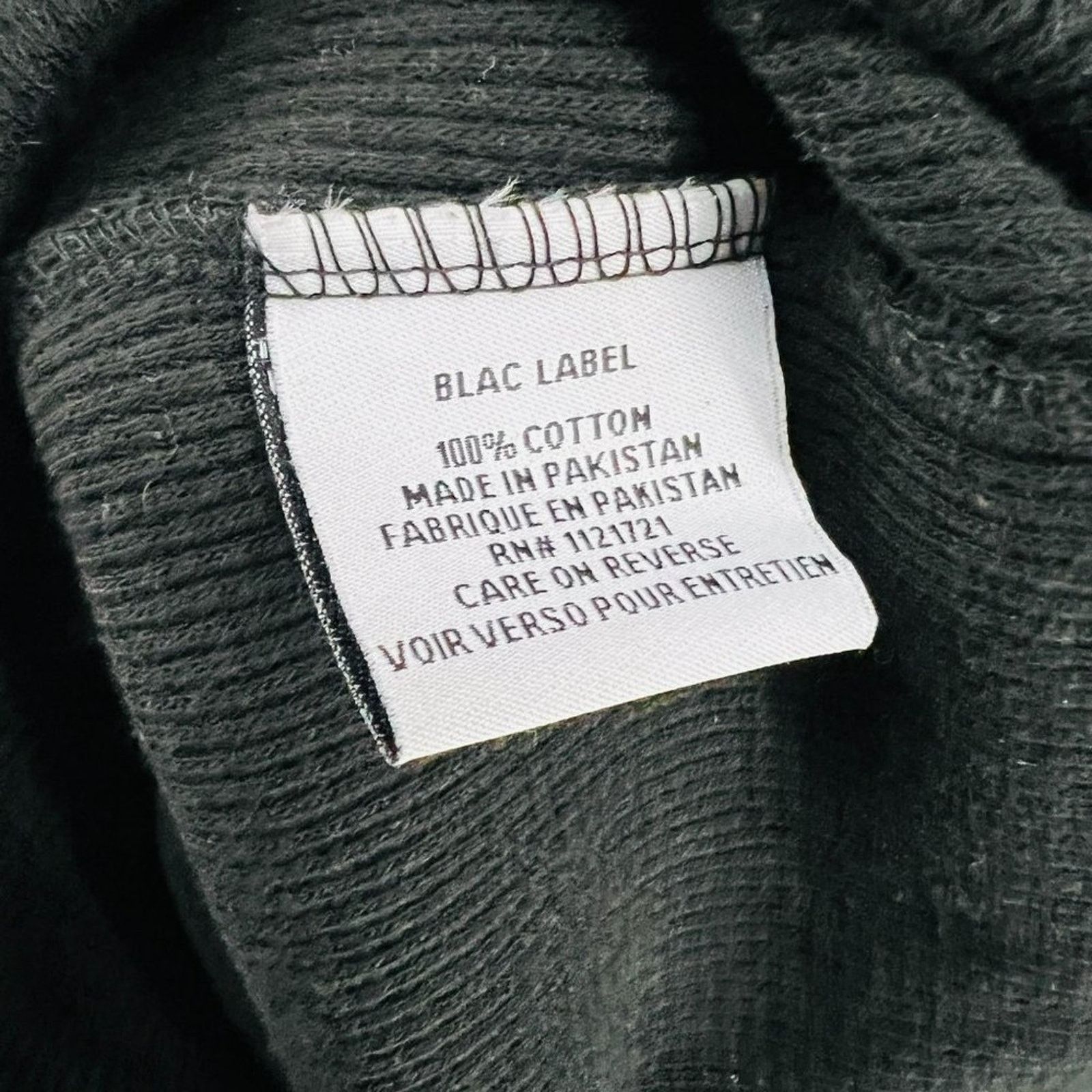 Black Label Blac Label Black Thermal Studded Shoulder Long Sleeve Size S / US 4 / IT 40 - 8 Thumbnail