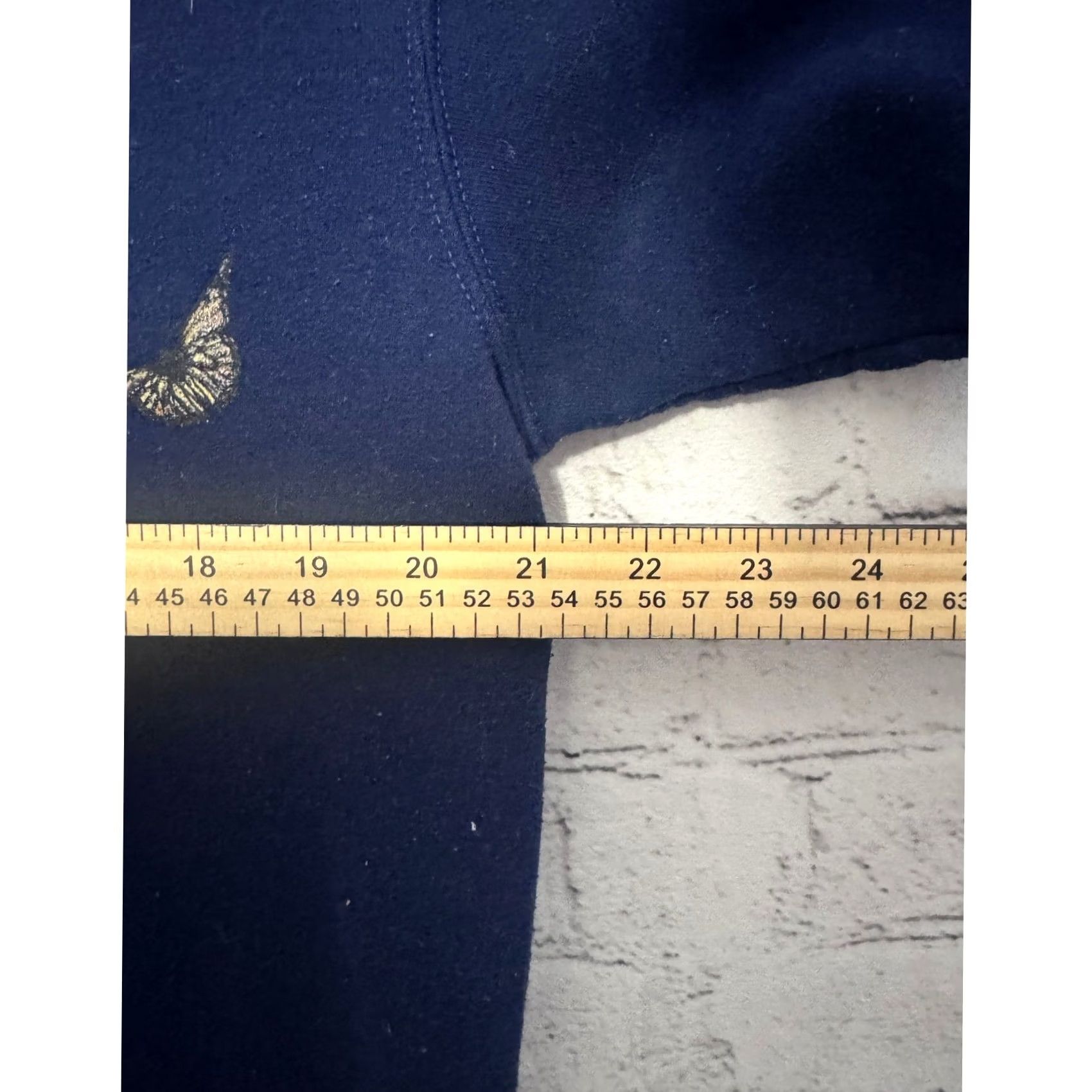 Jerzees JERZEES Shirt Womens L Blue Navy Bird Tree Print Sweatshirt LGG Size L / US 10 / IT 46 - 4 Thumbnail
