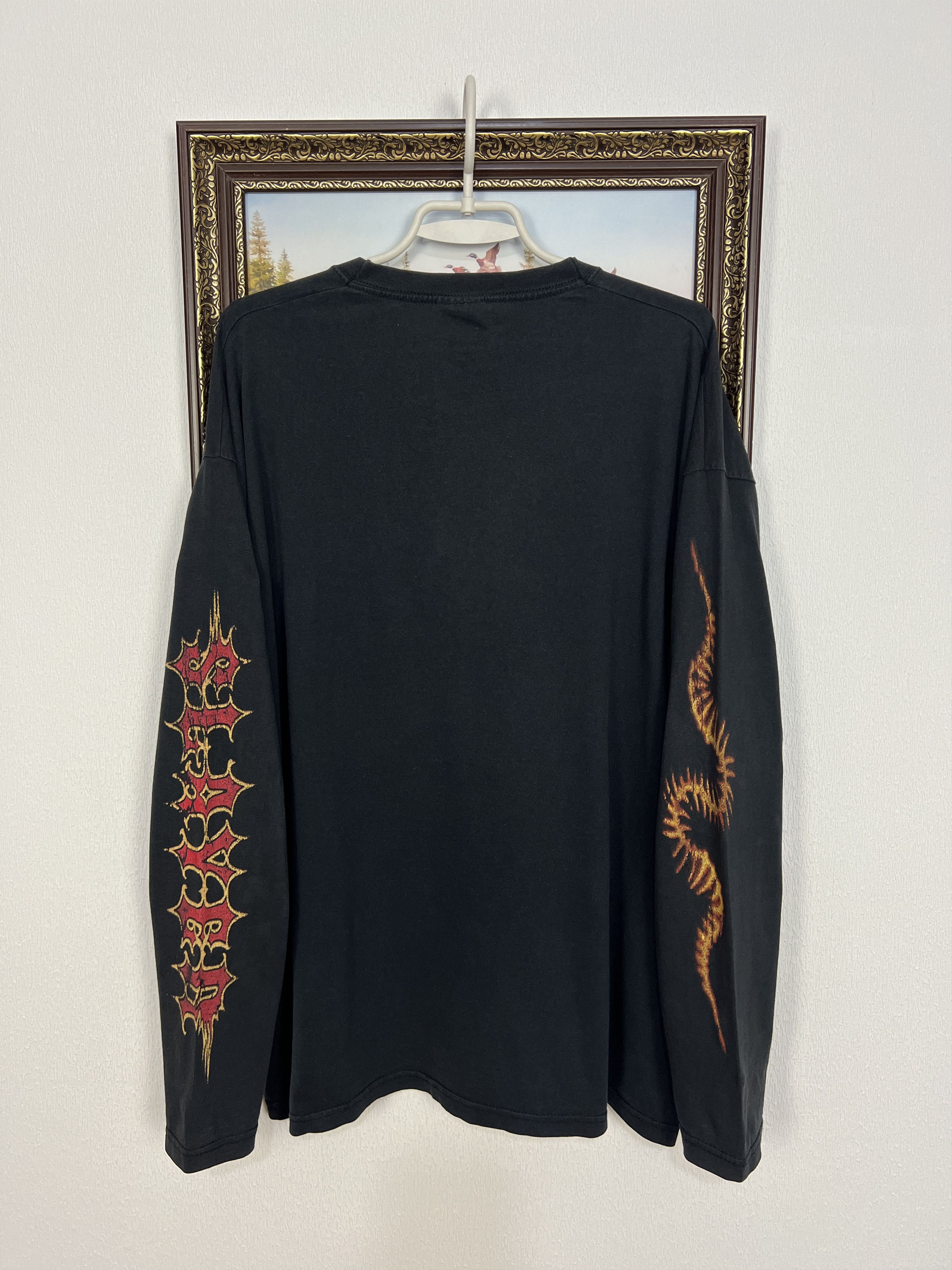Vintage Vintage Slayer Spill the Blood Over Print Tee Sleeve Shirt Size US XL / EU 56 / 4 - 9 Thumbnail