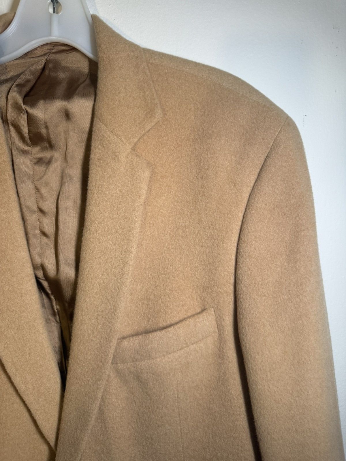 Bill Blass Bill Blass Black Label Lord & Taylor Camel Hair Size 40R - 2 Thumbnail