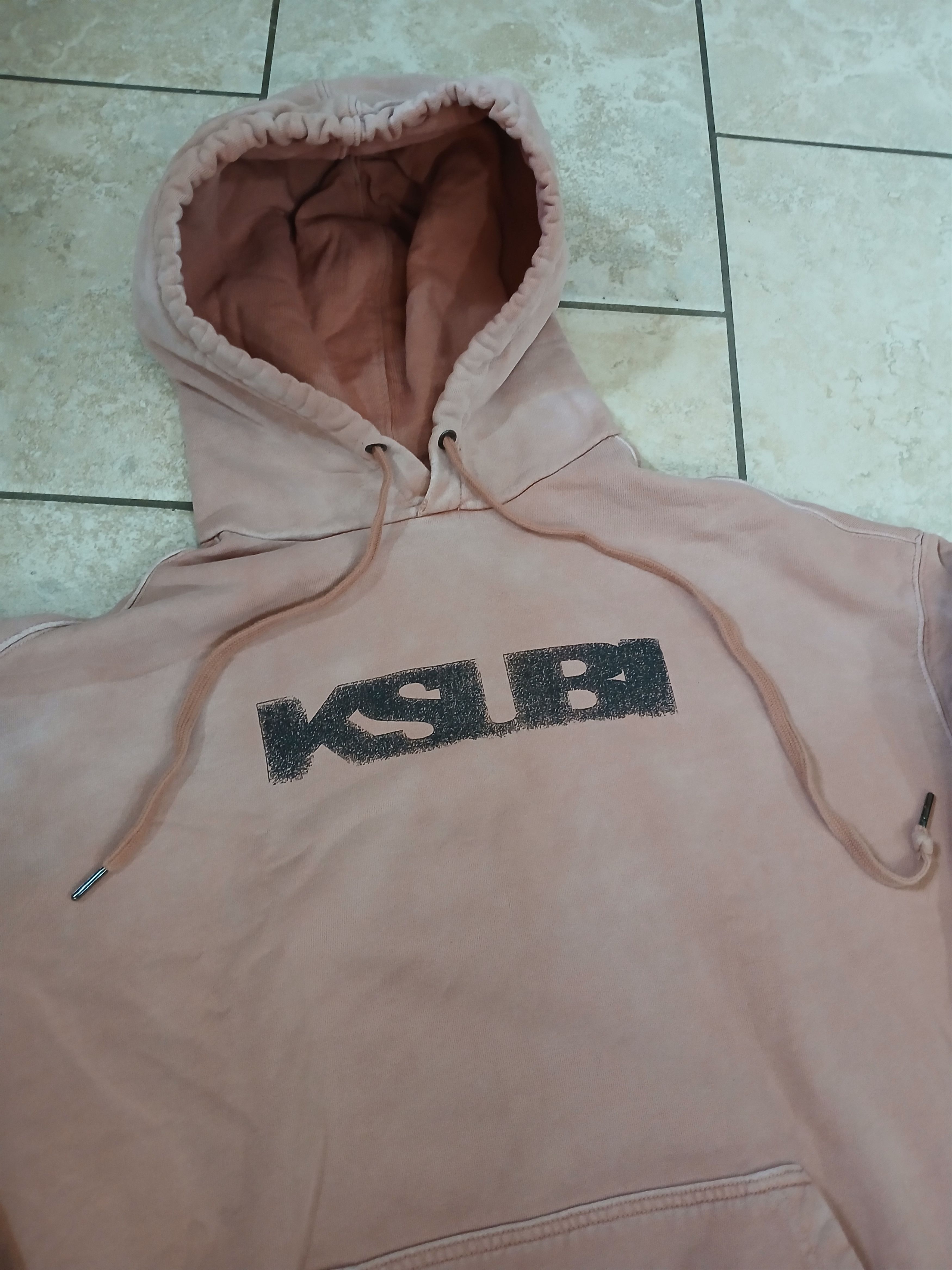 Ksubi L - Ksubi Pink Washed Hoodie Size US L / EU 52-54 / 3 - 2 Thumbnail