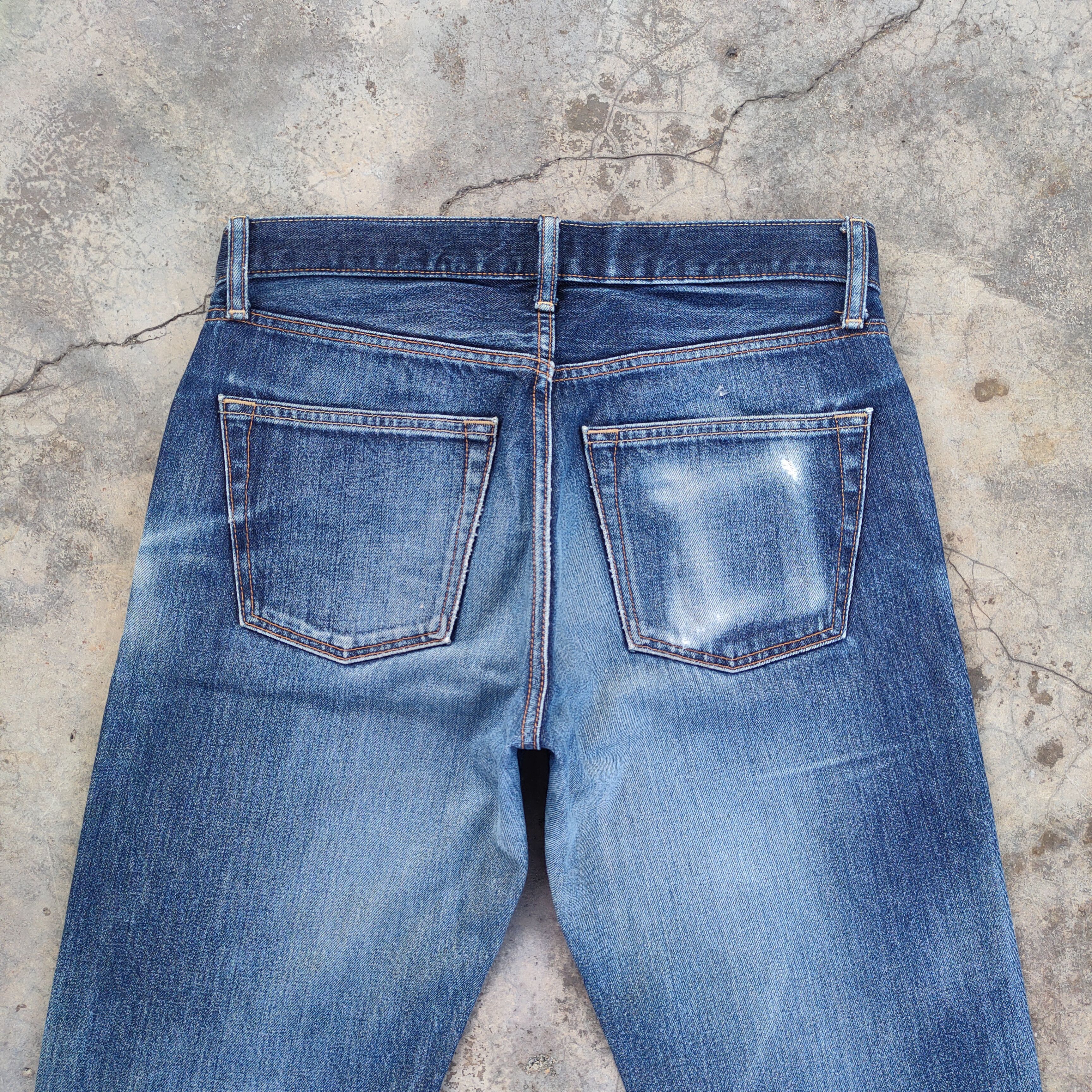 Japanese Brand × Jean × Vintage W33 VINTAGE JAPANESE FADED JEANS DENIM PANTS Size US 33 - 10 Thumbnail
