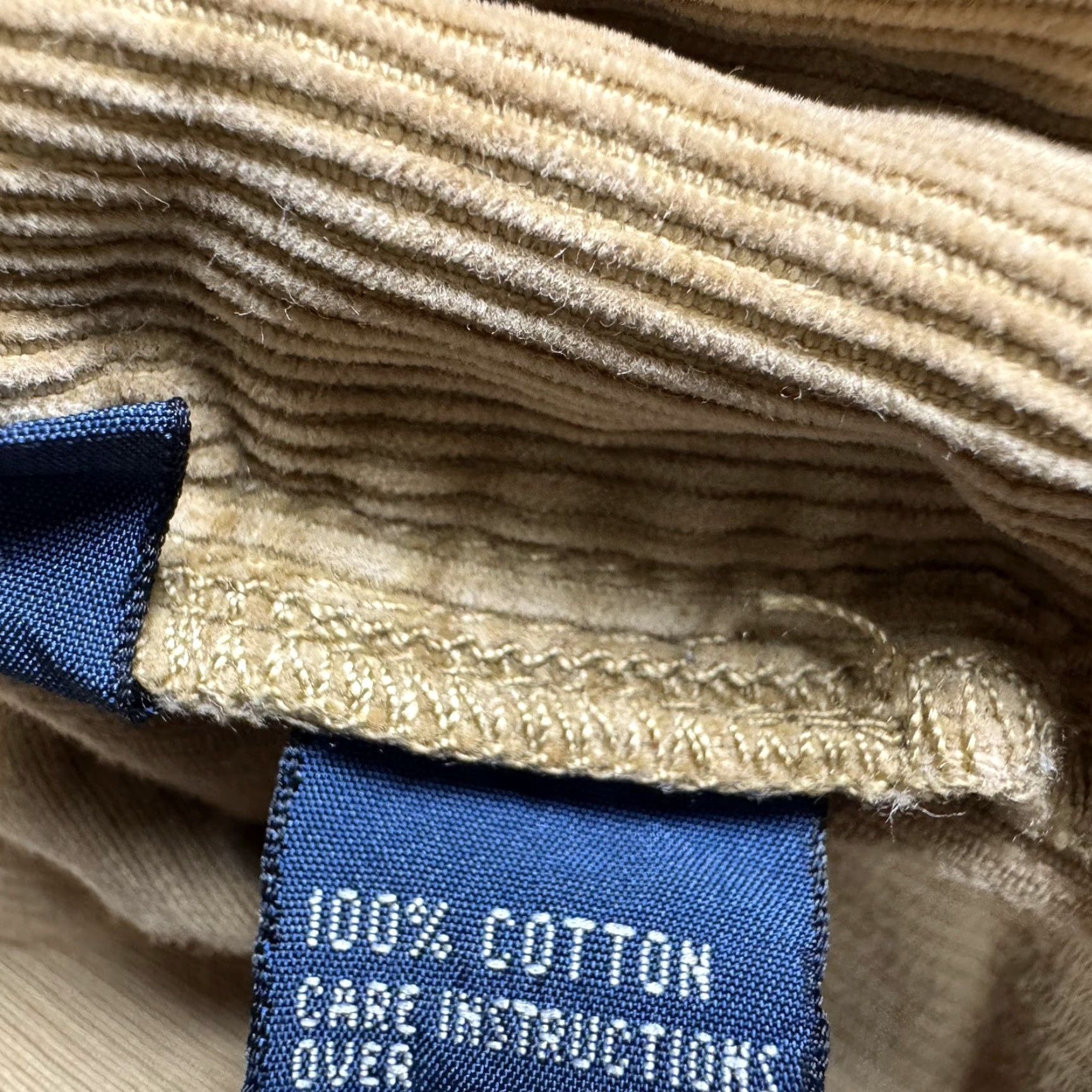 Polo Ralph Lauren VINTAGE Polo Ralph Lauren Corduroy Pants Mens 36x32 Straight Trouser 90s Preppy Shirt? Size US M / EU 48-50 / 2 - 7 Thumbnail