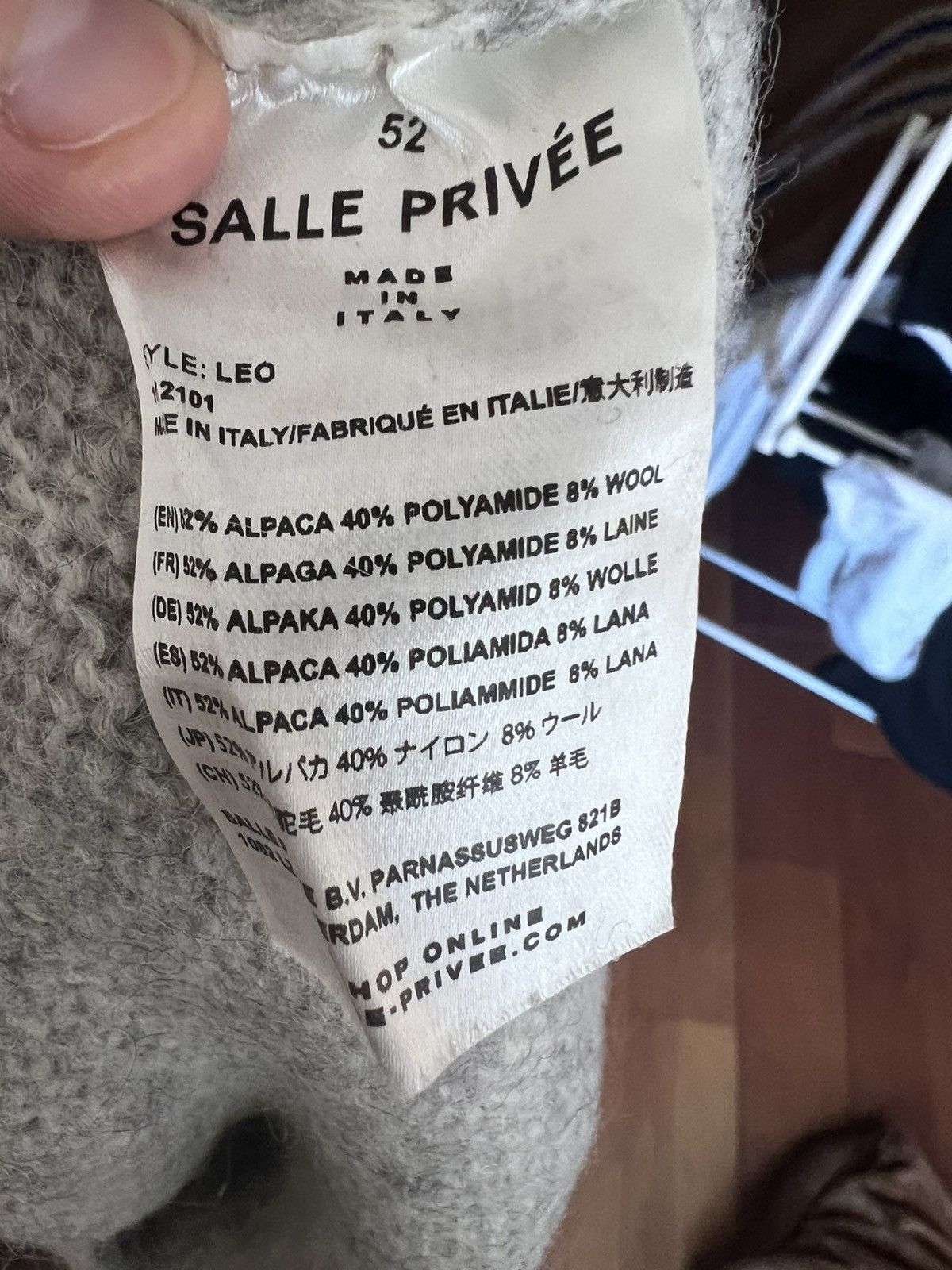 SALLE PRIVEE Soft turtleneck sweater Size US L / EU 52-54 / 3 - 4 Thumbnail