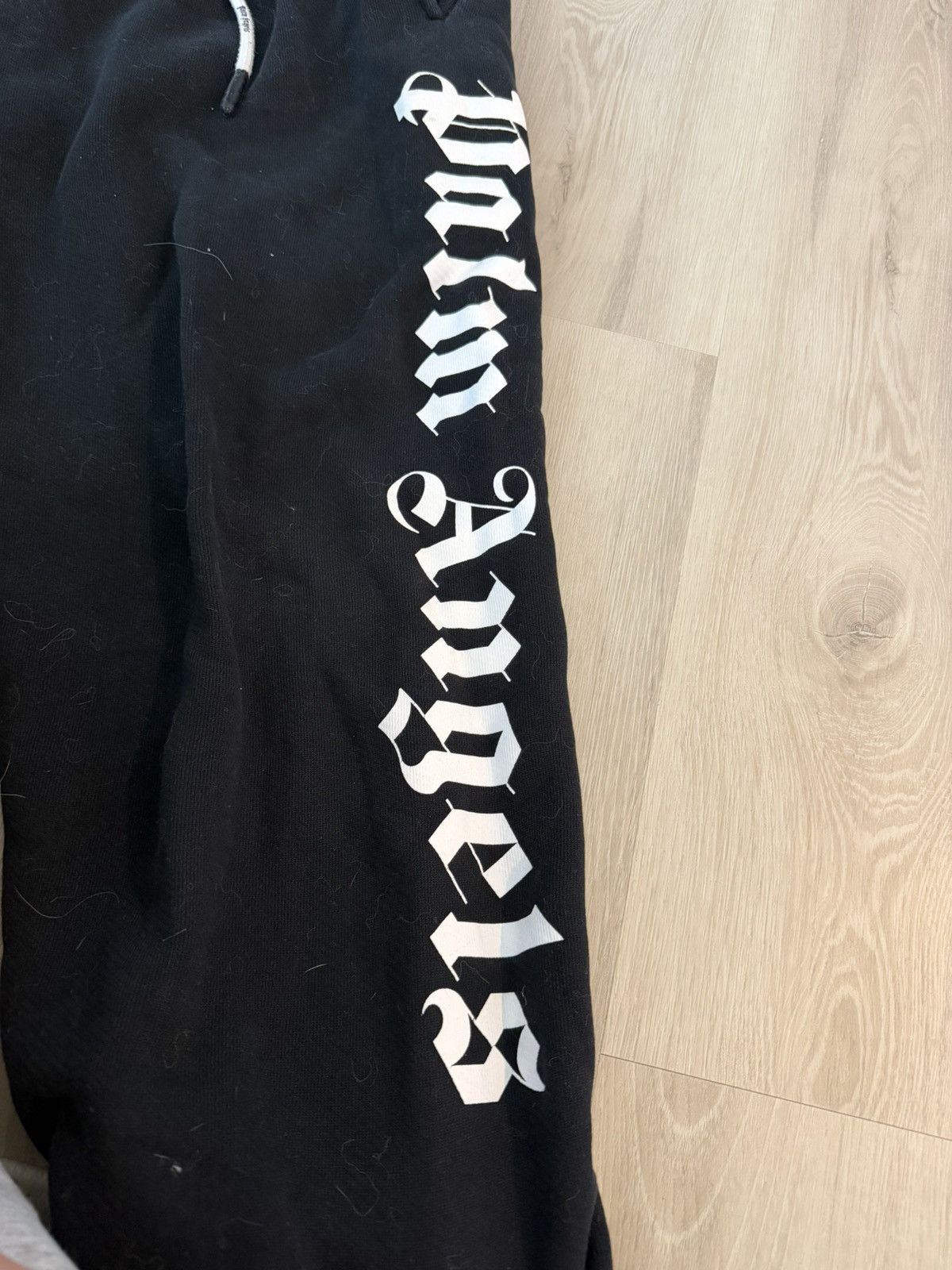 Palm Angels Black script sweatpants Size US 32 / EU 48 - 2 Thumbnail