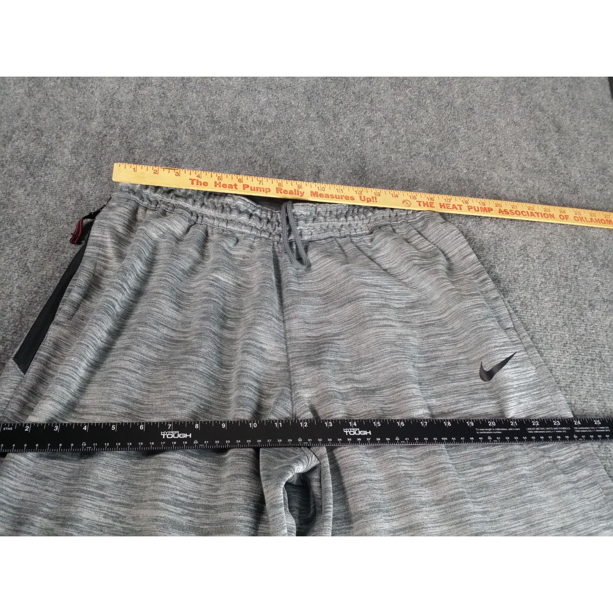 Nike Nike Therma Dri Fit Sweatpants Men Sz XXL Gray Pockets Open Size US 42 / EU 58 - 5 Thumbnail