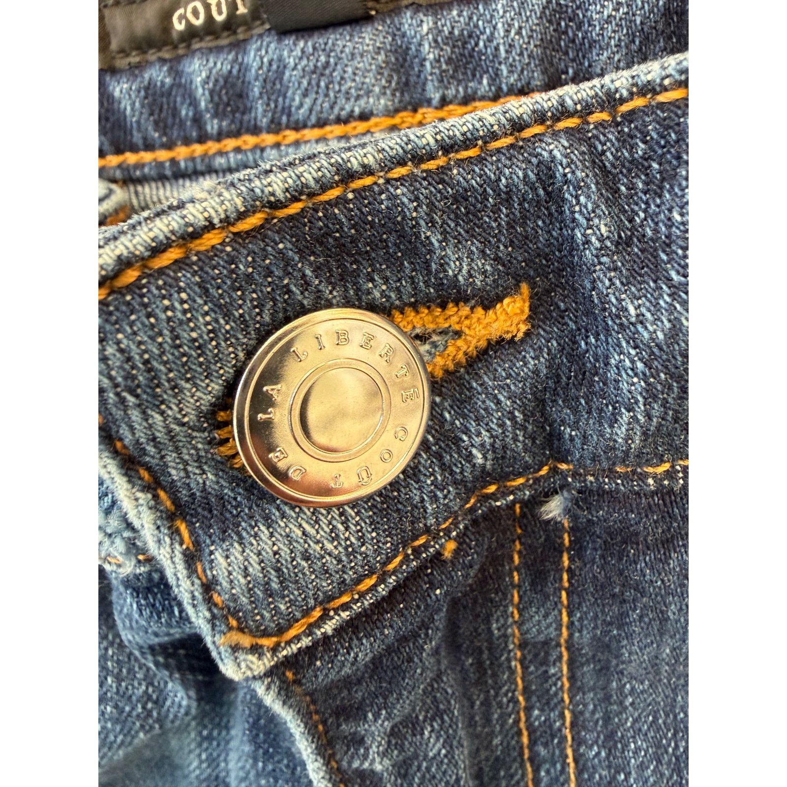Cout de la Liberte Cout De La Liberte Super High Rise Super Bell Jeans Size 27" / US 4 / IT 40 - 5 Thumbnail